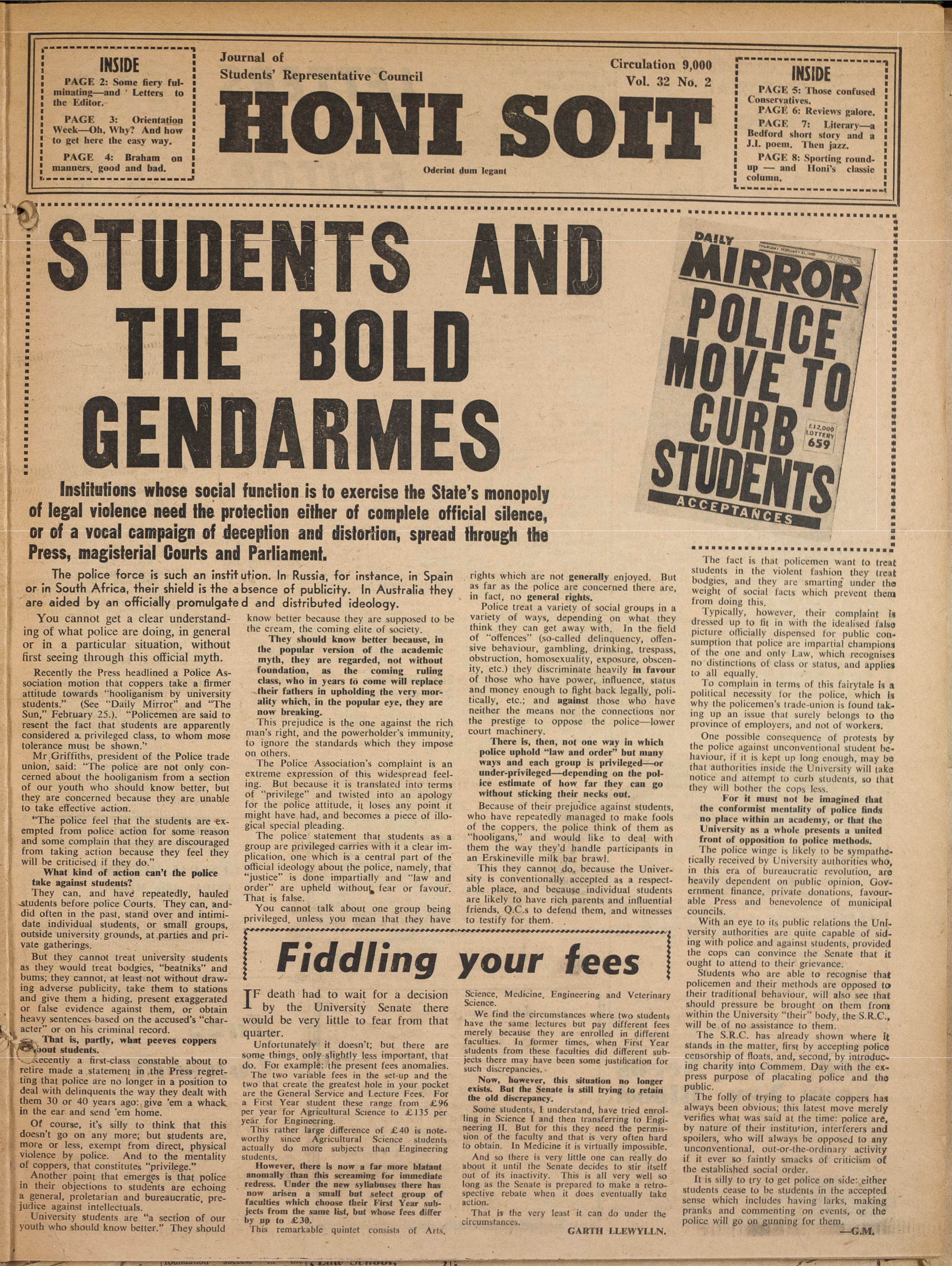 Honi Soit 1960 Issue 02