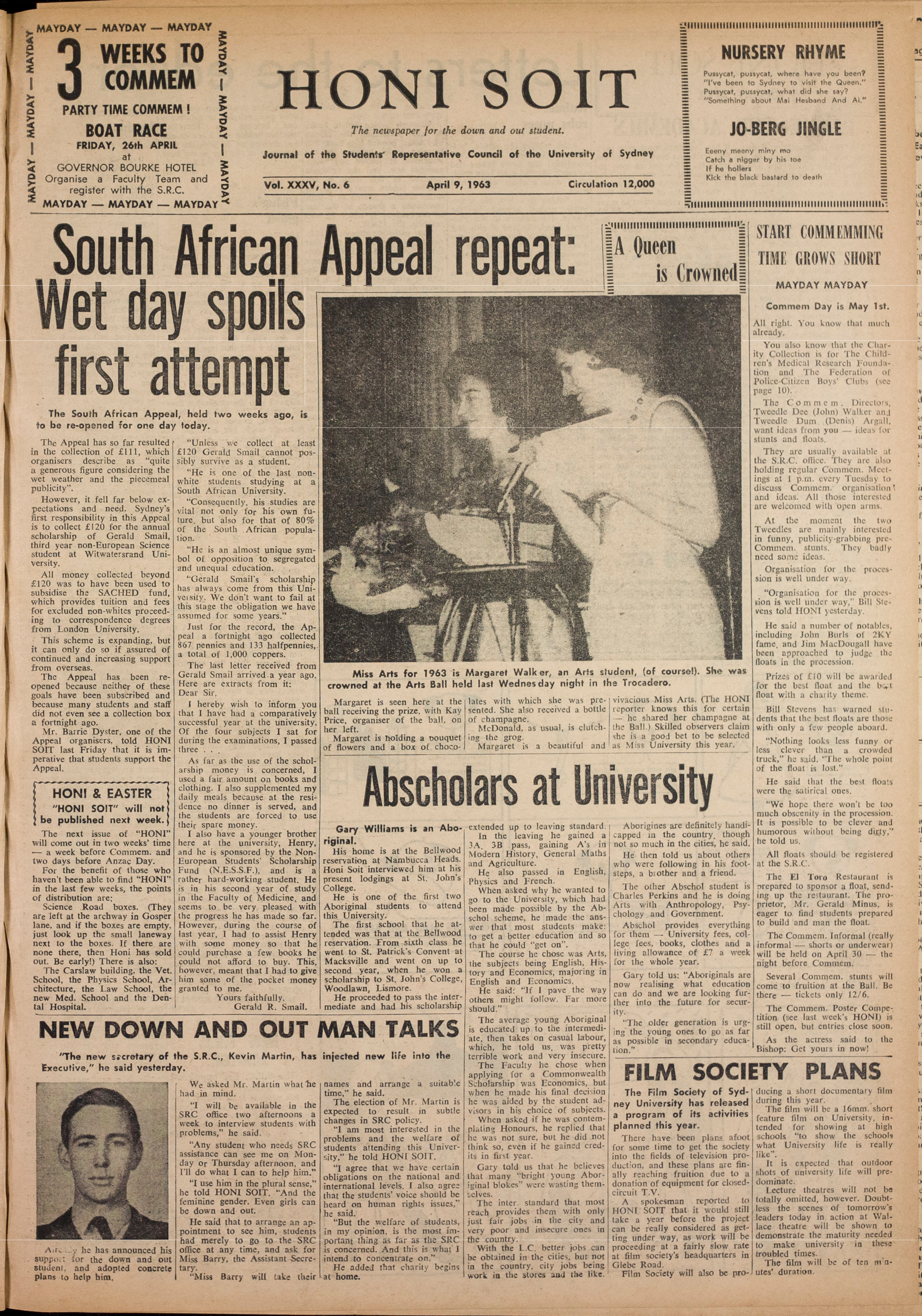 Honi Soit 1963 Issue 06