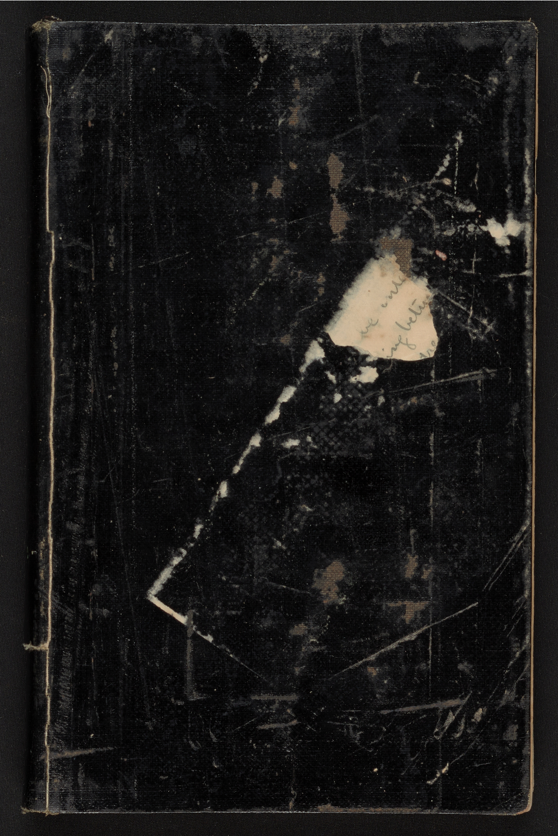 John Lane's notebook when he compiled the vocabulary of the Wangerriburra or Albert Tribe of Aboriginal people in 1915