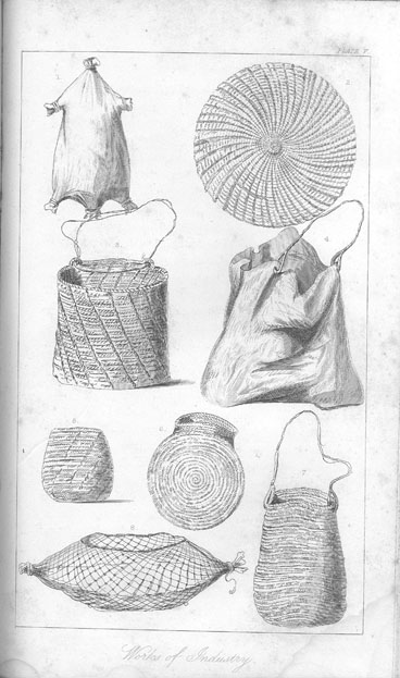 Journals of Expeditions of Discovery into Central Australia: Plate V. Native Works of Industry
