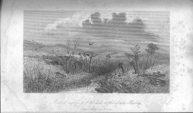 Journals of Expeditions of Discovery into Central Australia: Mode of disposing of the Dead of the Lower Murray