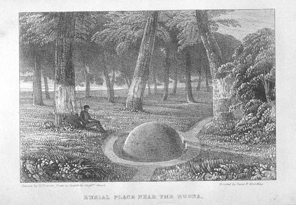 Two Expeditions in the Interior of Southern Australia: Native Burial Place near the Budda