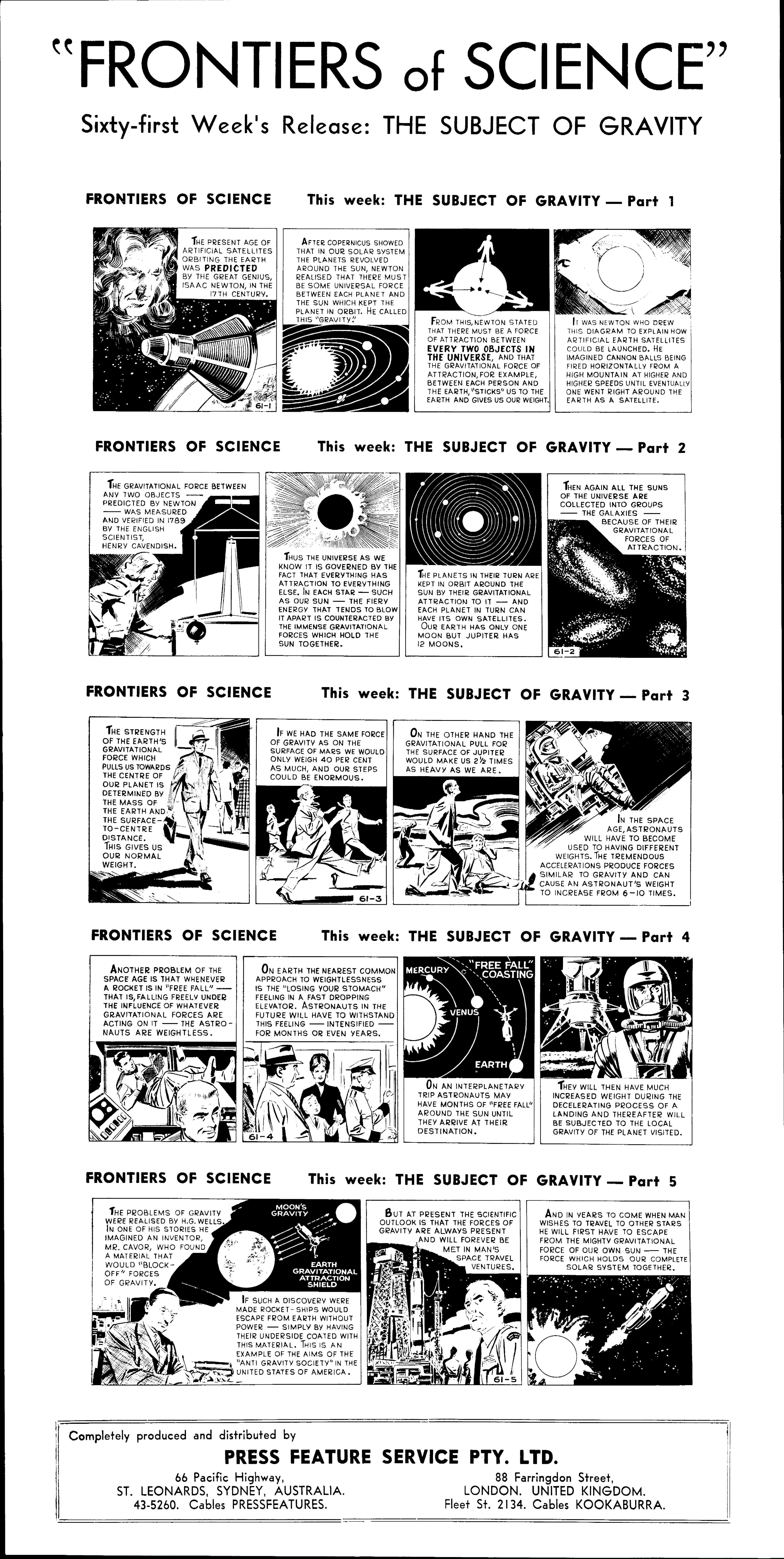 The Subject of Gravity