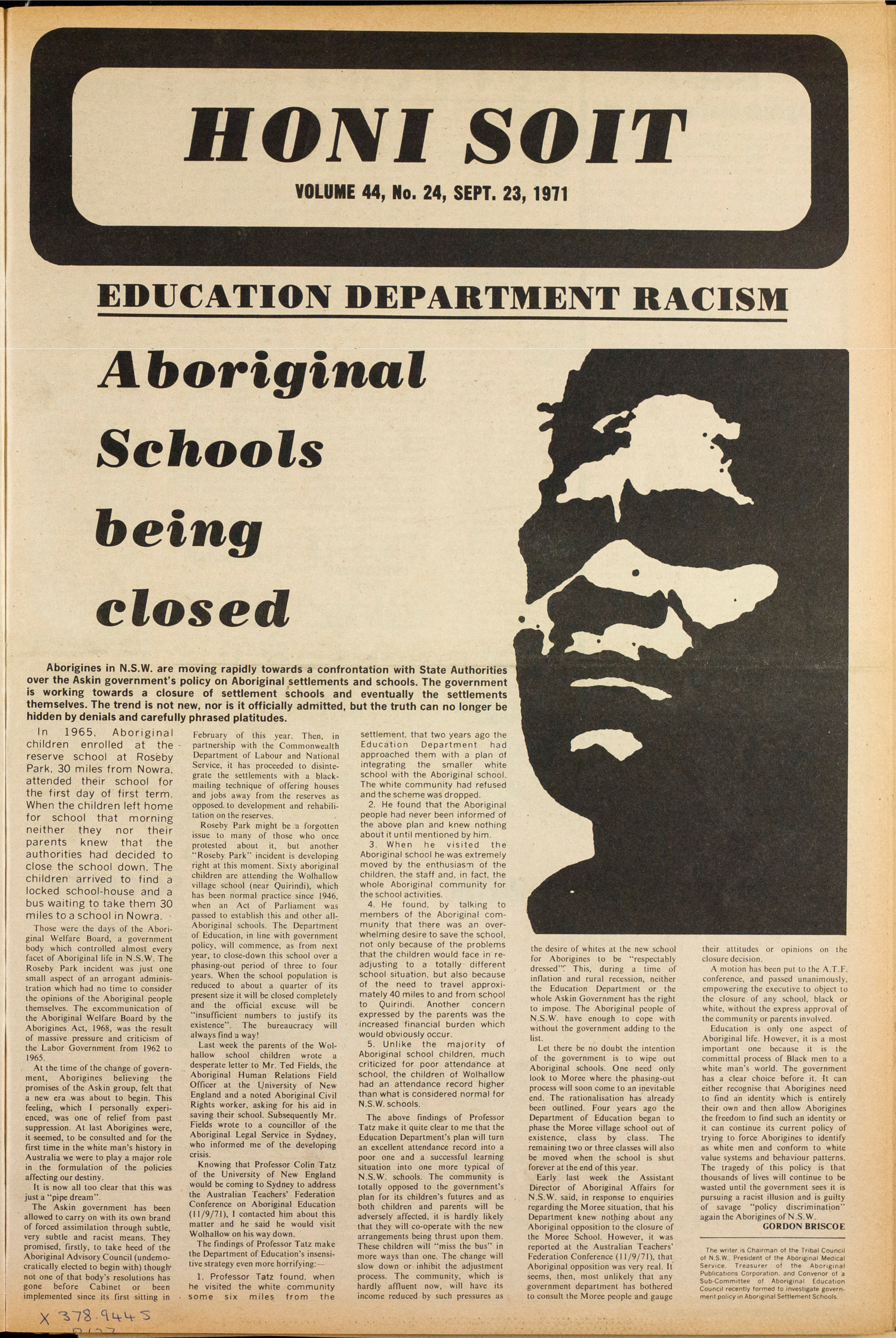 Honi Soit 1971 Issue 24