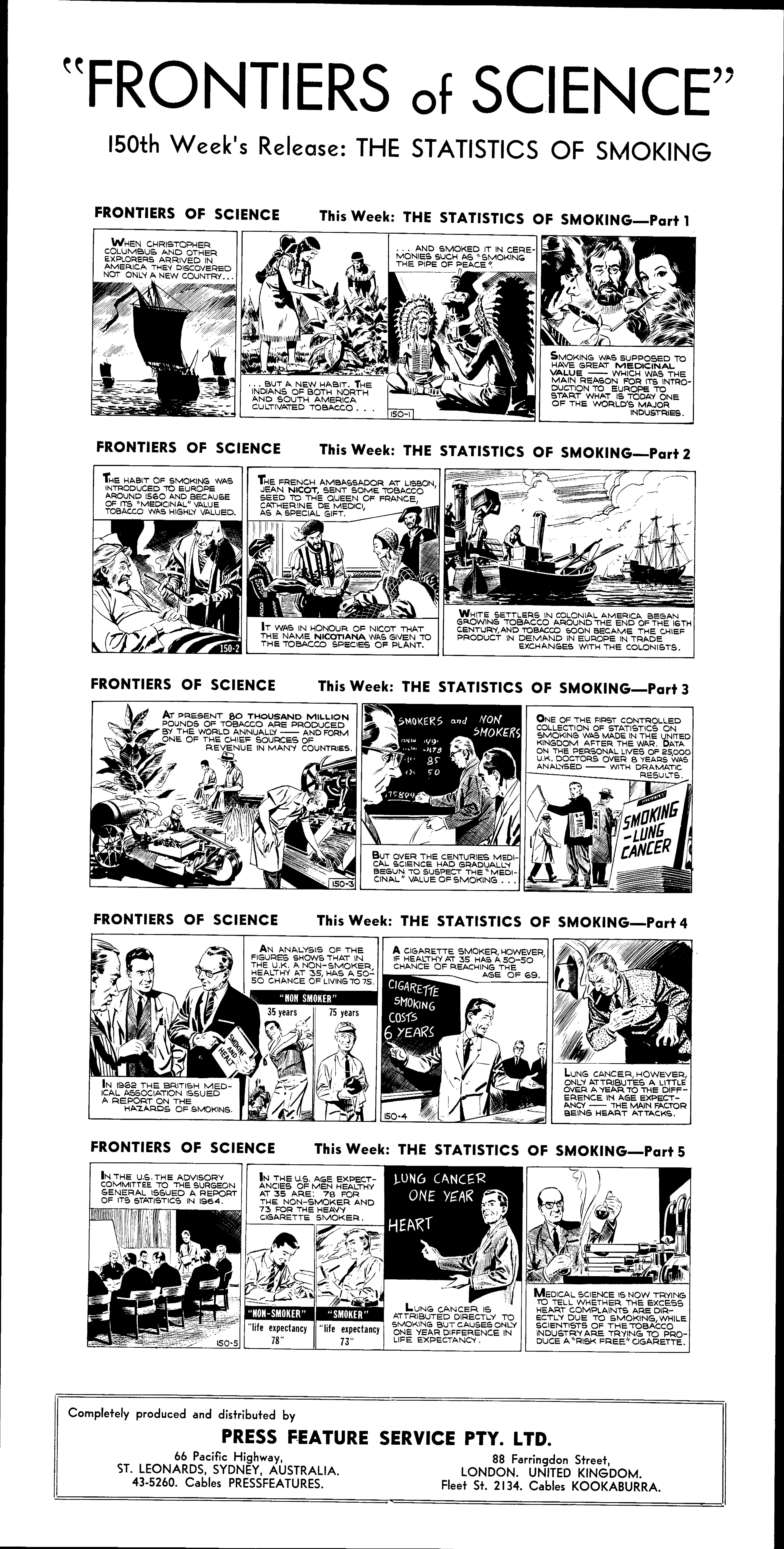 The statistics of smoking