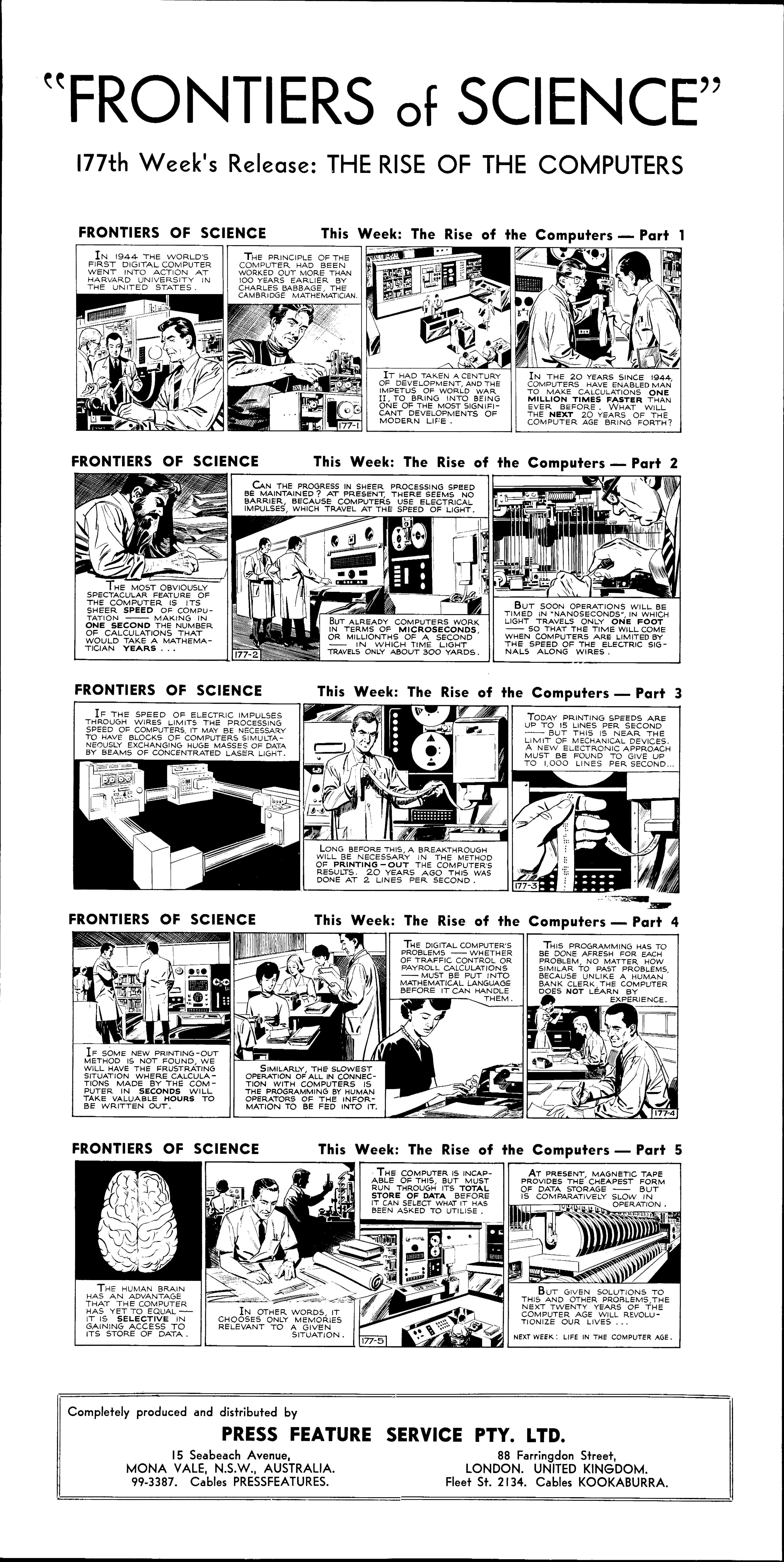 The rise of computers