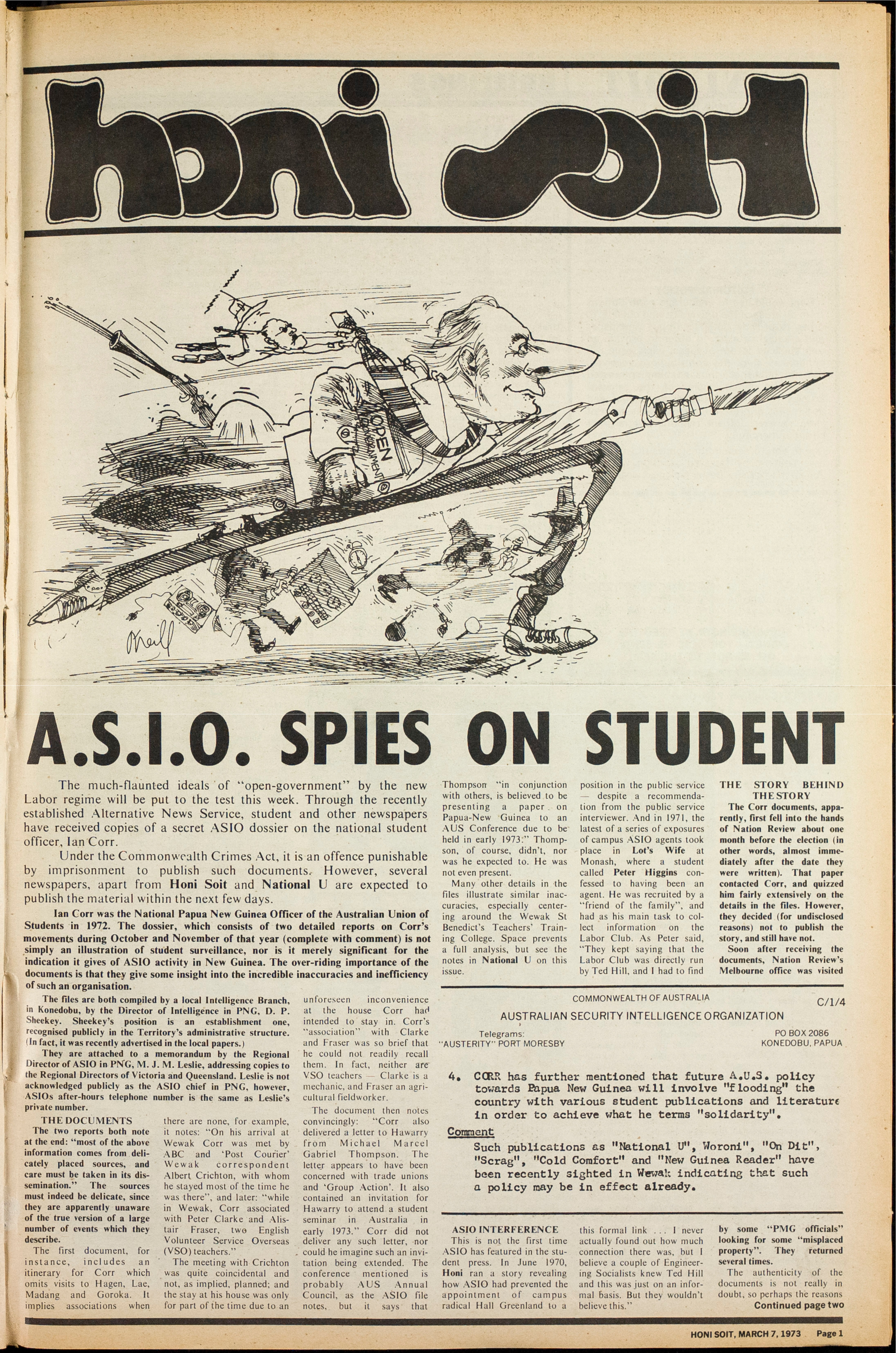 Honi Soit 1973 Issue 02