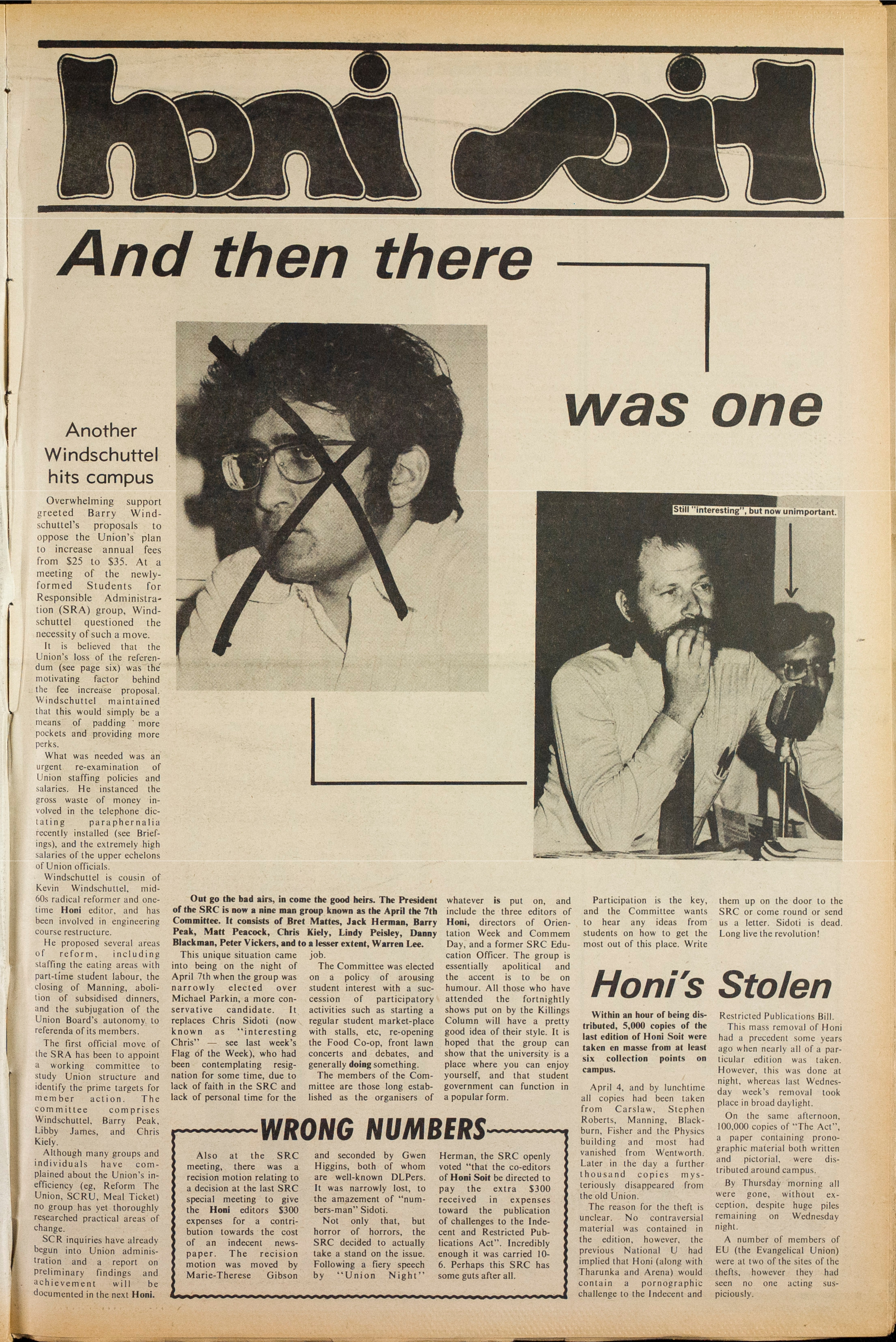 Honi Soit 1973 Issue 07