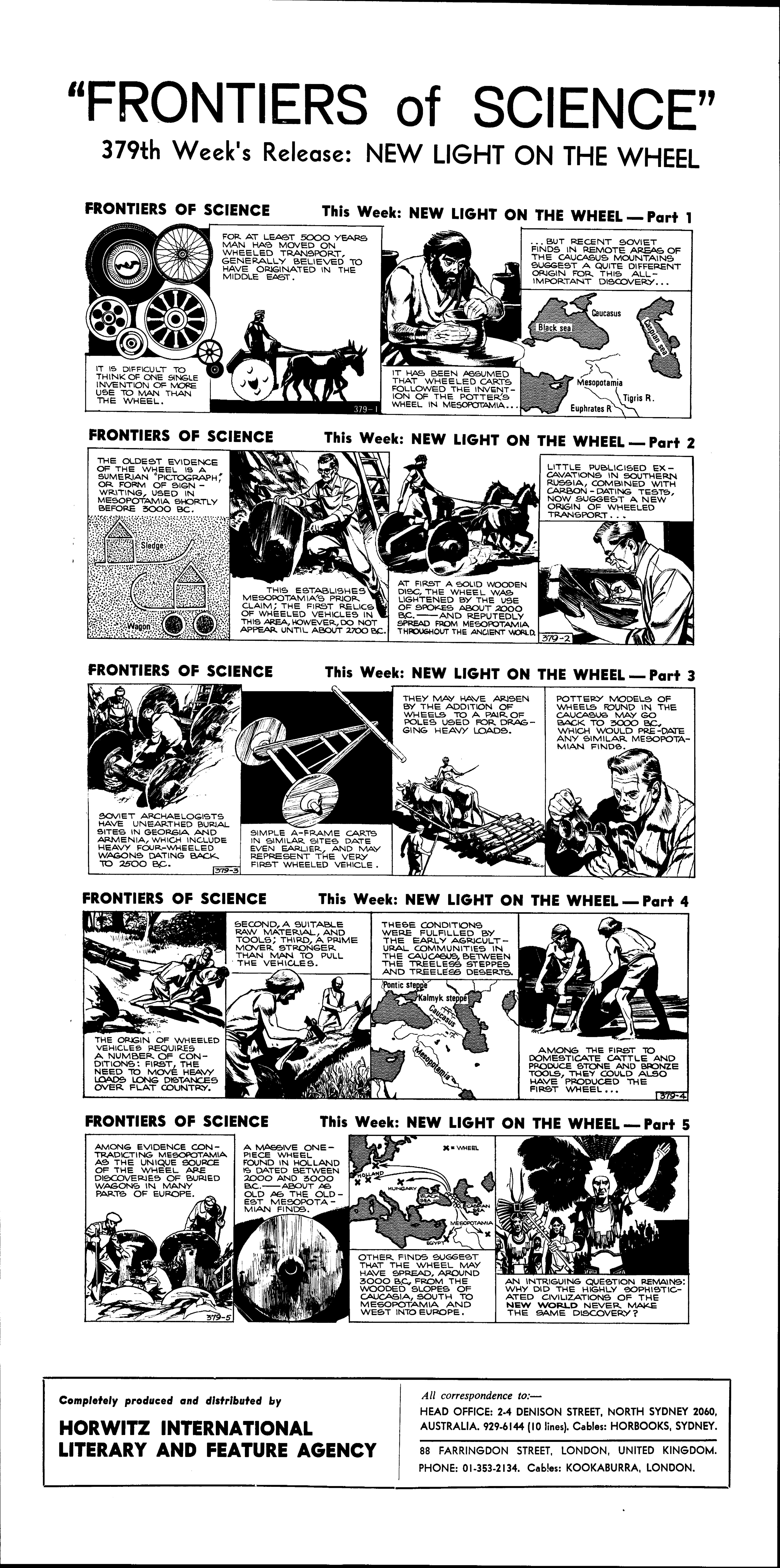 New light on the wheel