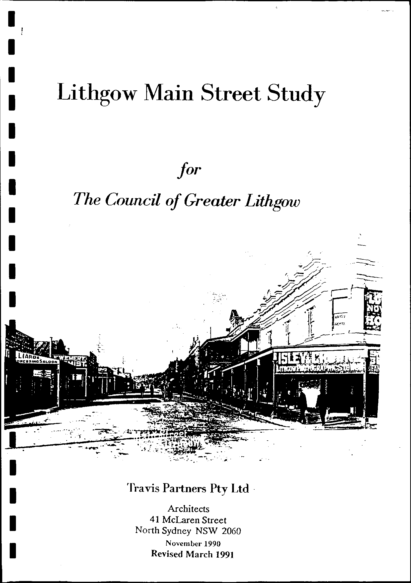 Lithgow Main Street Study.