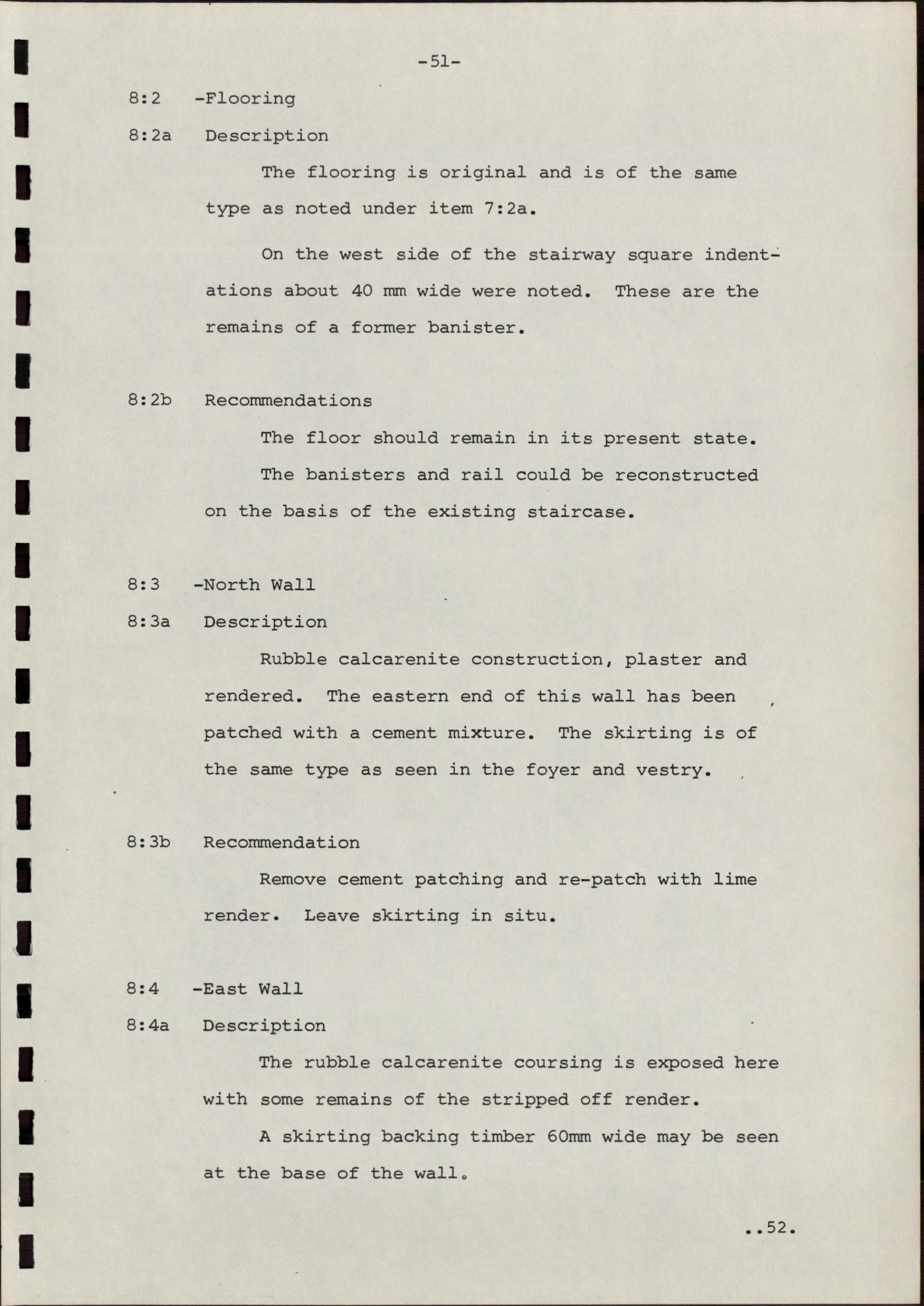 Commissariat Store (All Saints). KAVHA Archaeology Report 10, Part 1. [Norfolk Island] [Colour version 9 of 18 pdfs]