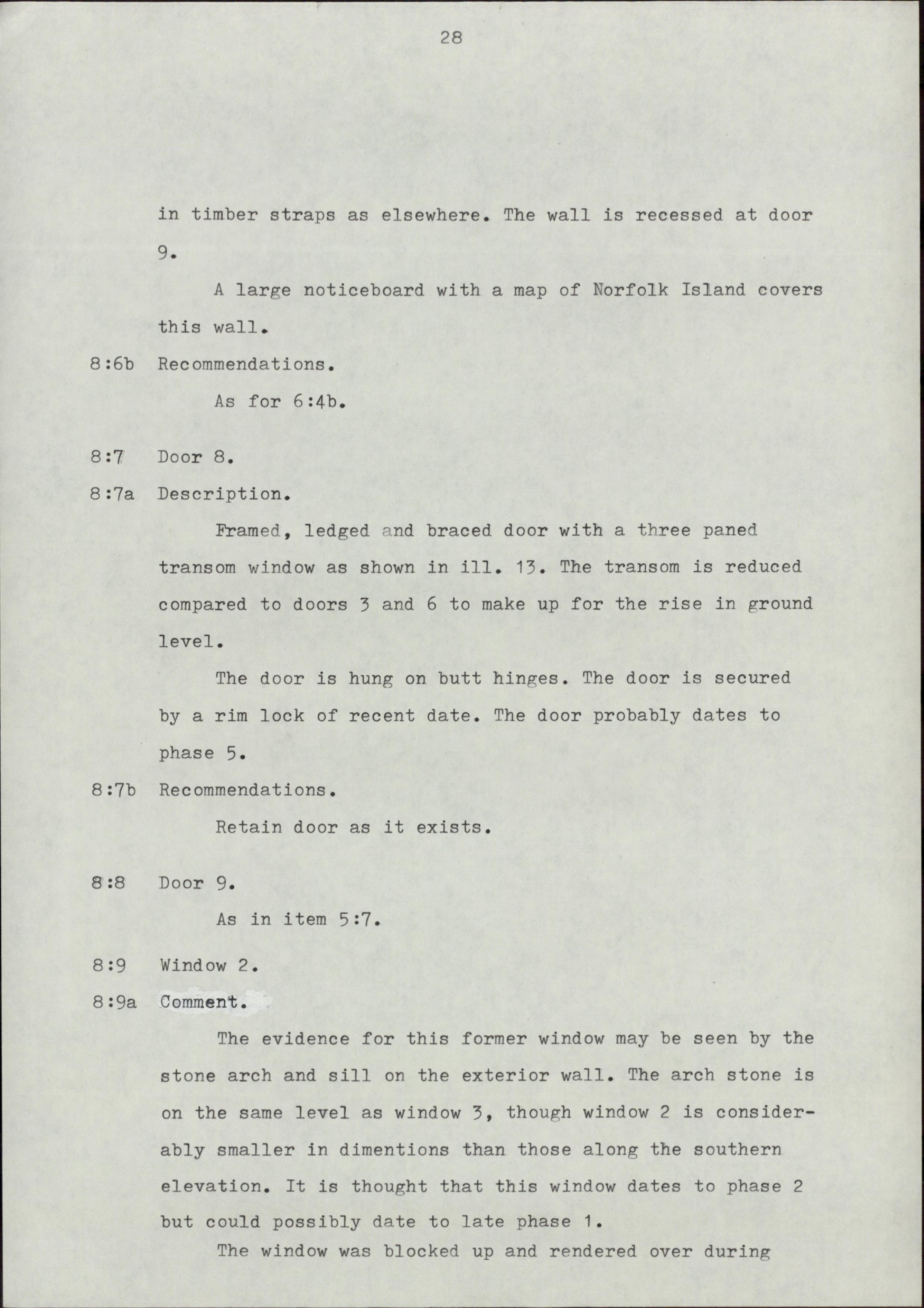 New Military Barracks, Officers' Outbuilding. KAVHA Archaeology Report 9, Part 1. [Norfolk Island] [Colour version 5 of 14 pdfs]