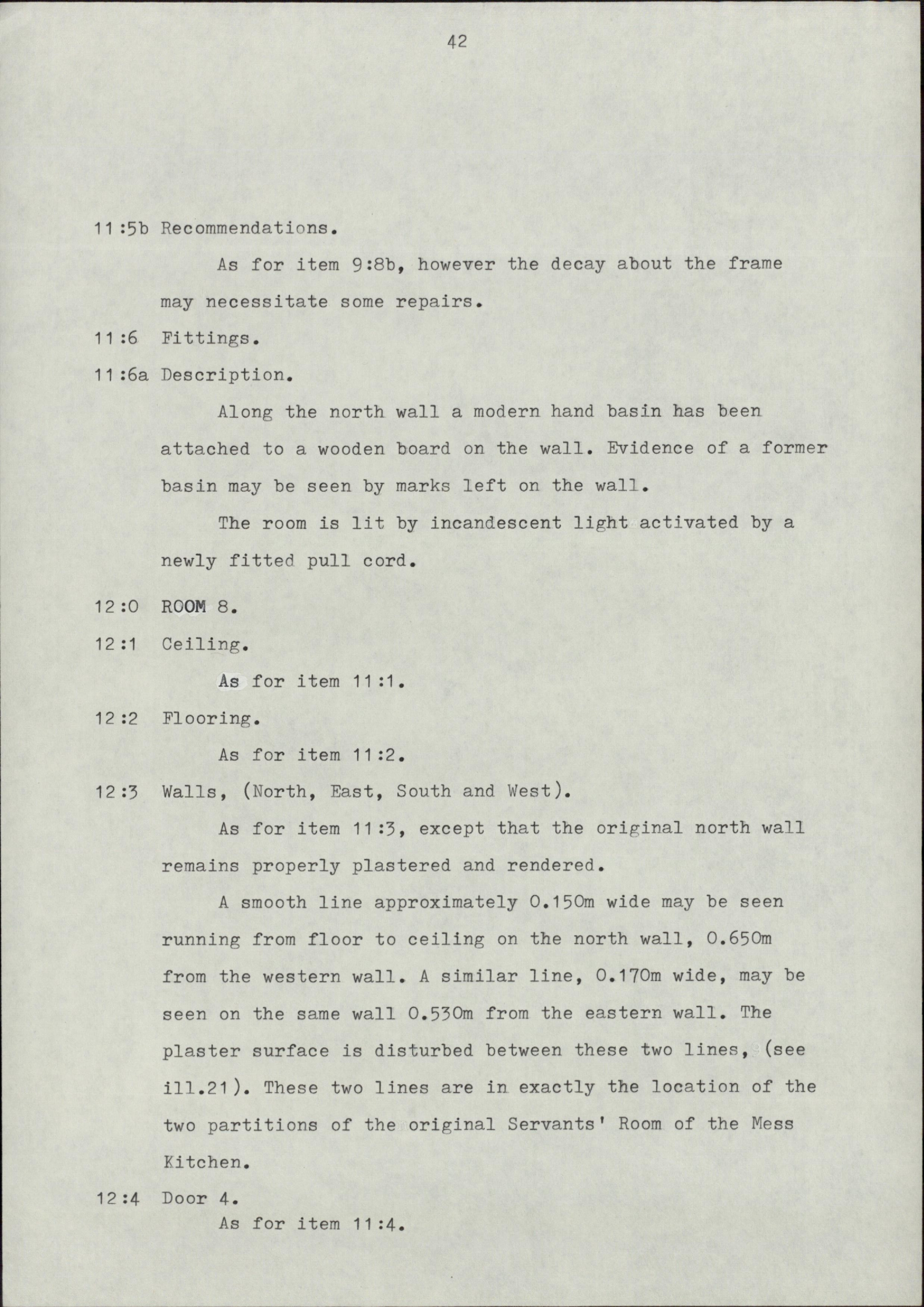 New Military Barracks, Officers' Outbuilding. KAVHA Archaeology Report 9, Part 1. [Norfolk Island] [Colour version 7 of 14 pdfs]