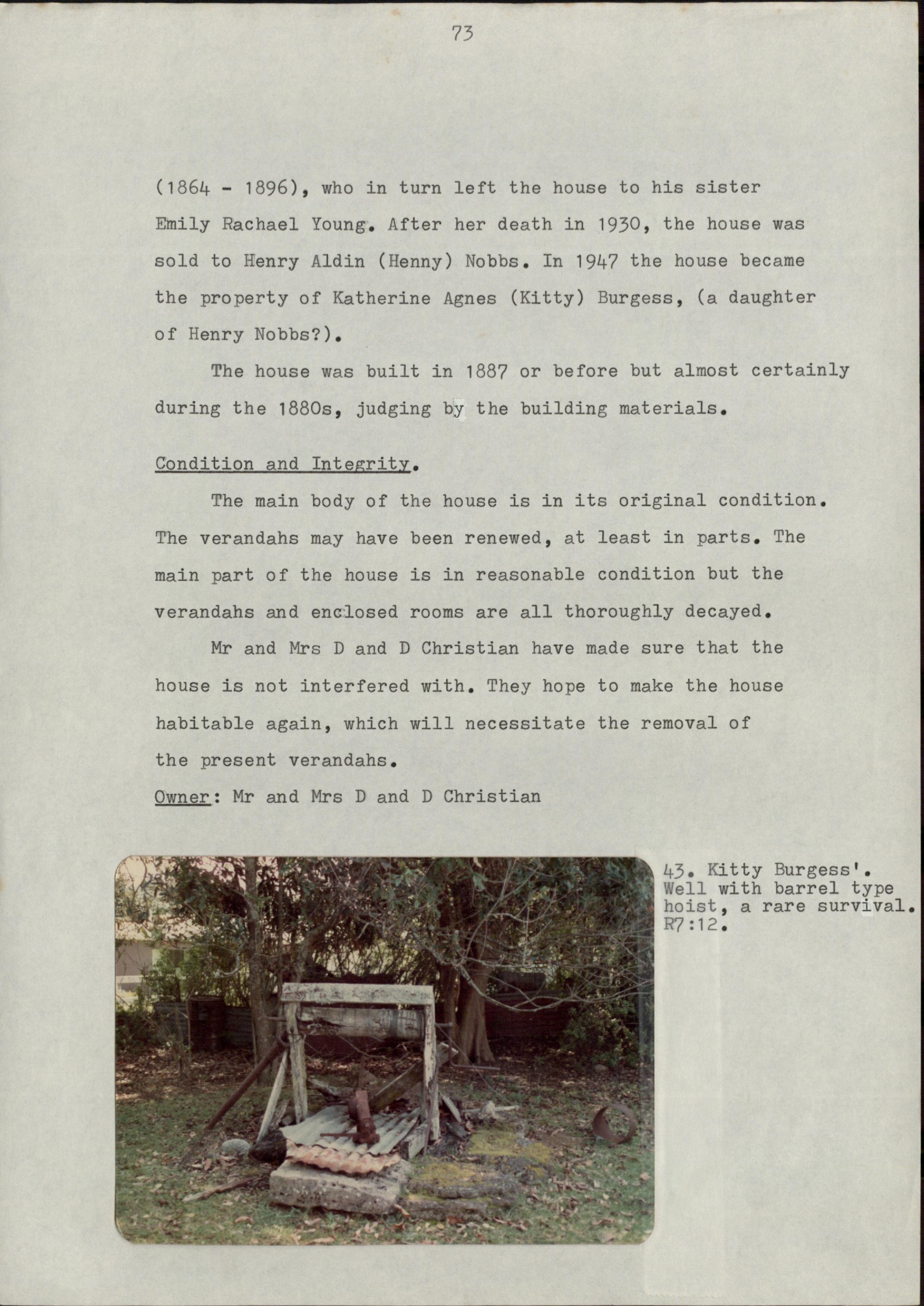 Survey Study of the First, Second, and Third Settlements on Norfolk Island. Part 1 of 2. [Colour version 14 of 30 pdfs]