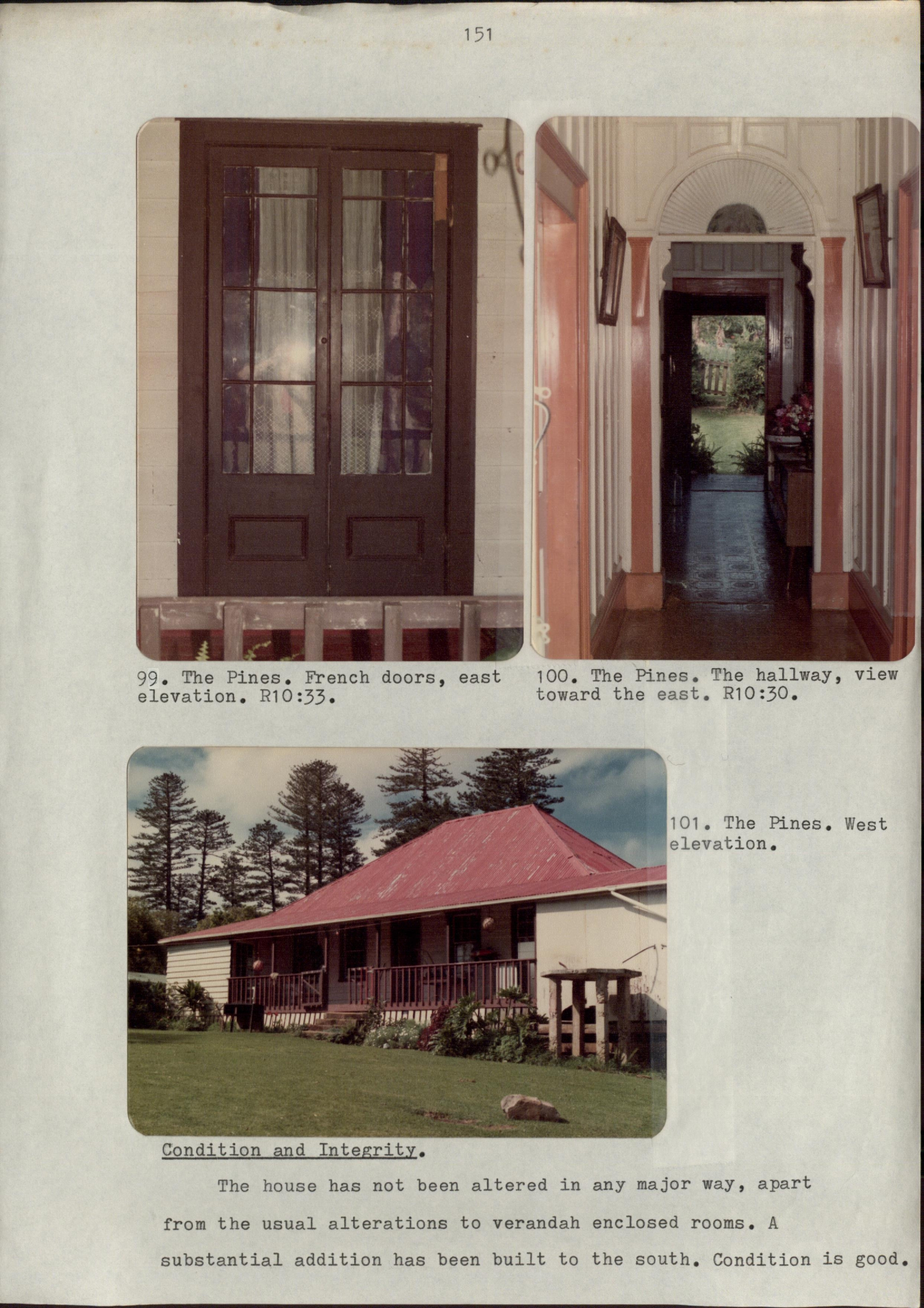 Survey Study of the First, Second, and Third Settlements on Norfolk Island. Part 1 of 2. [Colour version 27 of 30 pdfs]