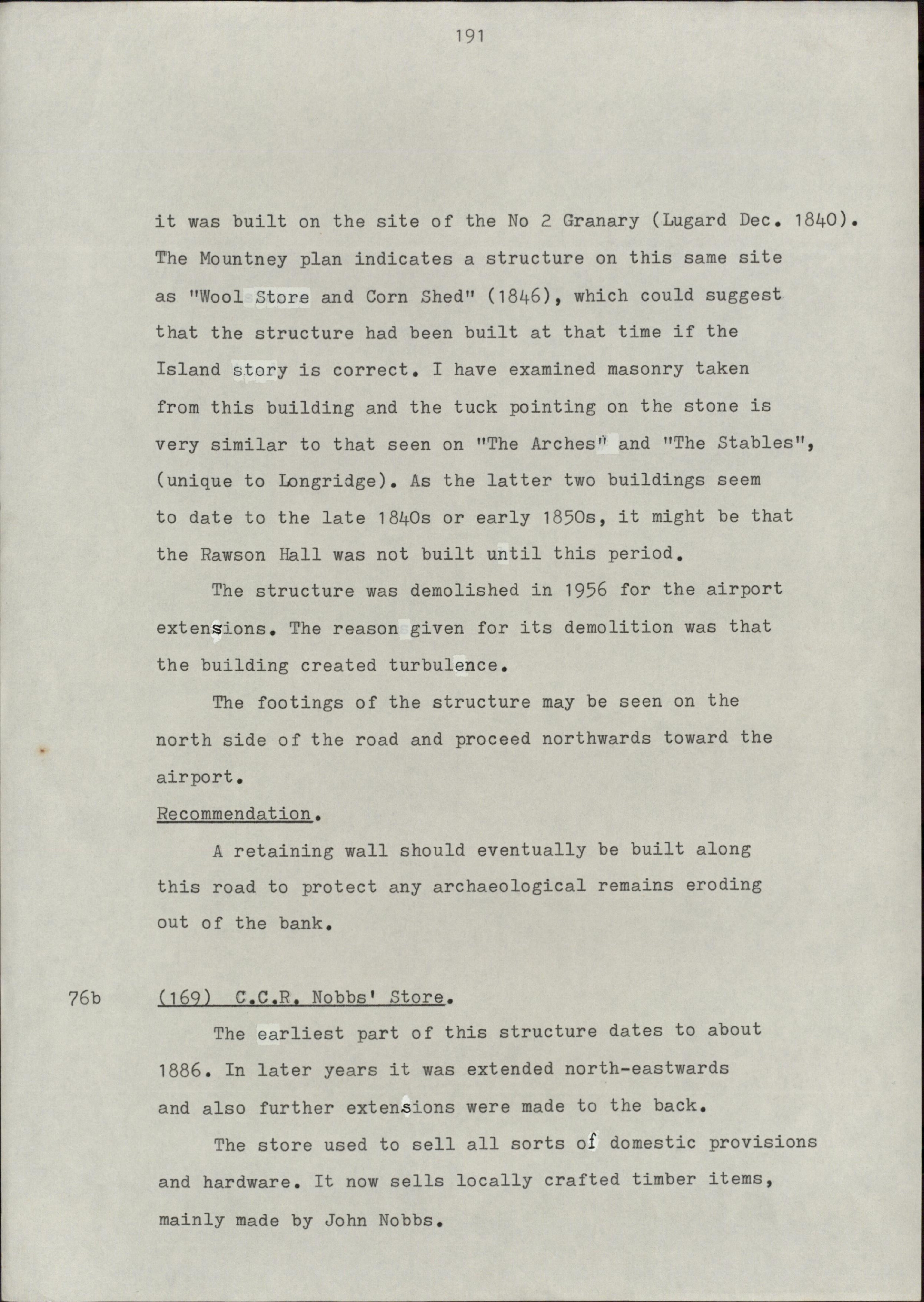 Survey Study of the First, Second, and Third Settlements on Norfolk Island. Part 2 of 2. [Colour version 4 of 28 pdfs]