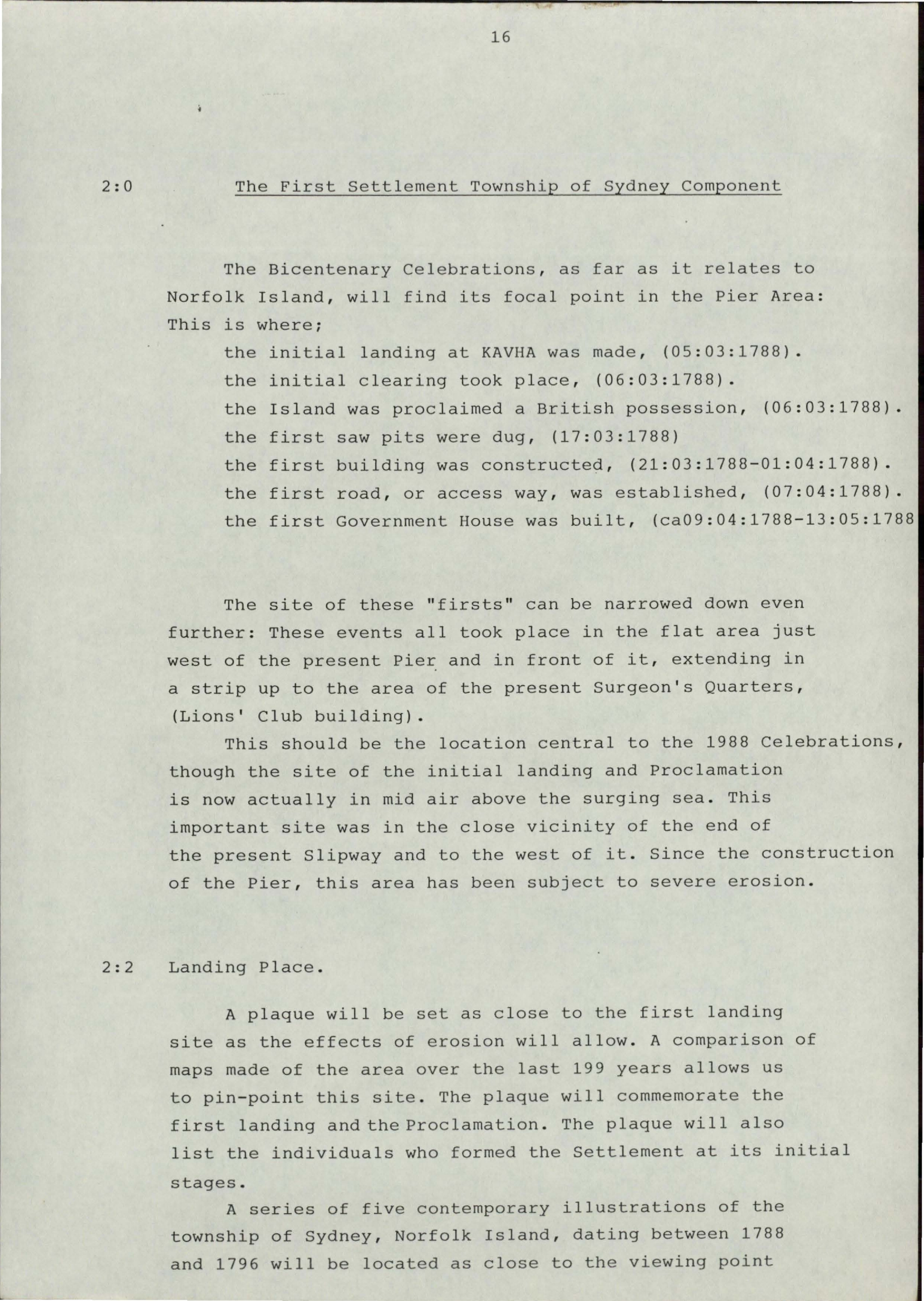 Norfolk Island Bicentennial Integrated Museums Project and KAVHA Interpretative Plan. Report Part 1.  [Colour version 3 of 4 pdfs]