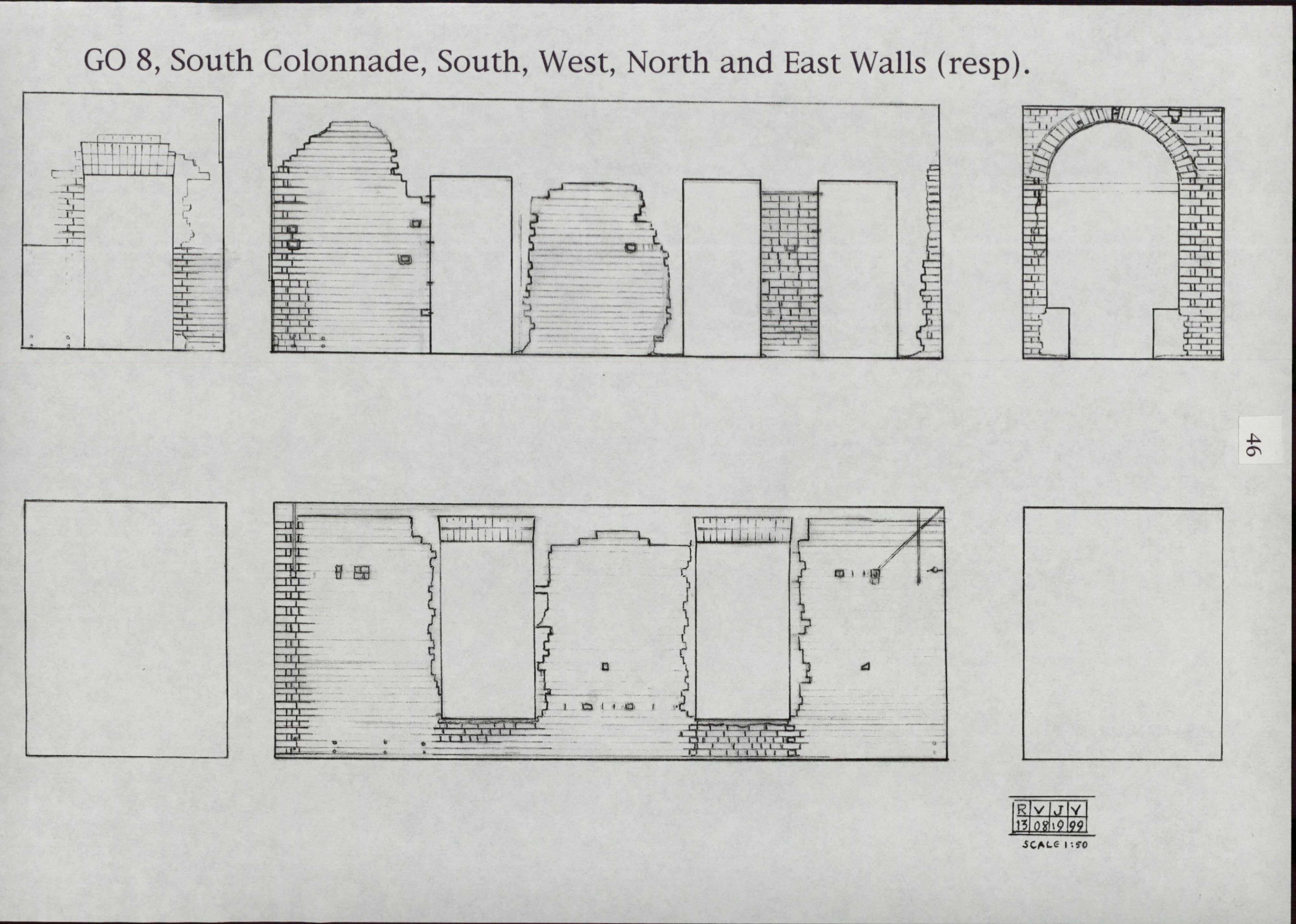 Old Government House, Parramatta. Archaeological Report of Building Fabric Exposed During Works April-June 1999. [Colour version 9 of 17 pdfs]