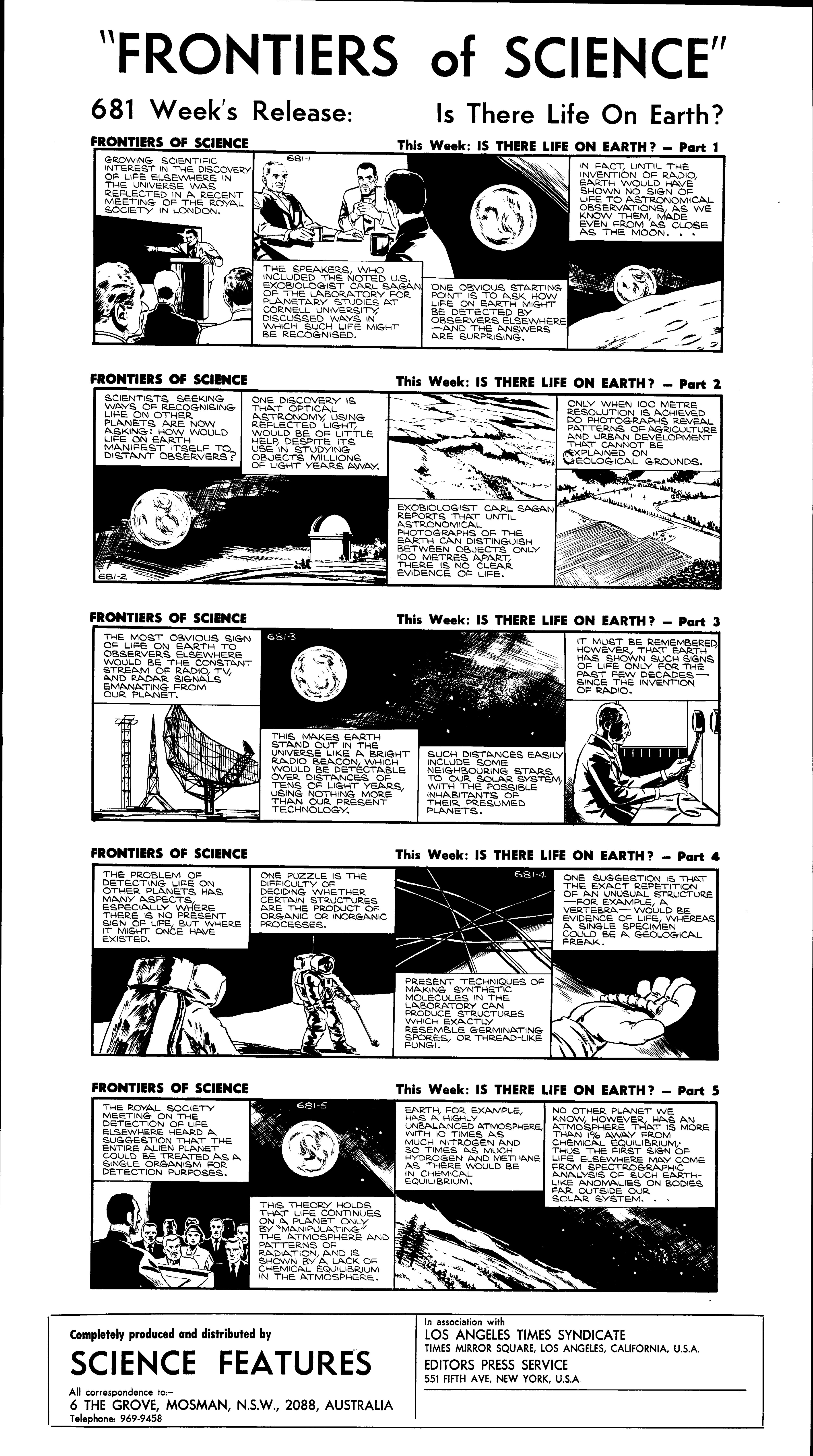 Is there life on earth