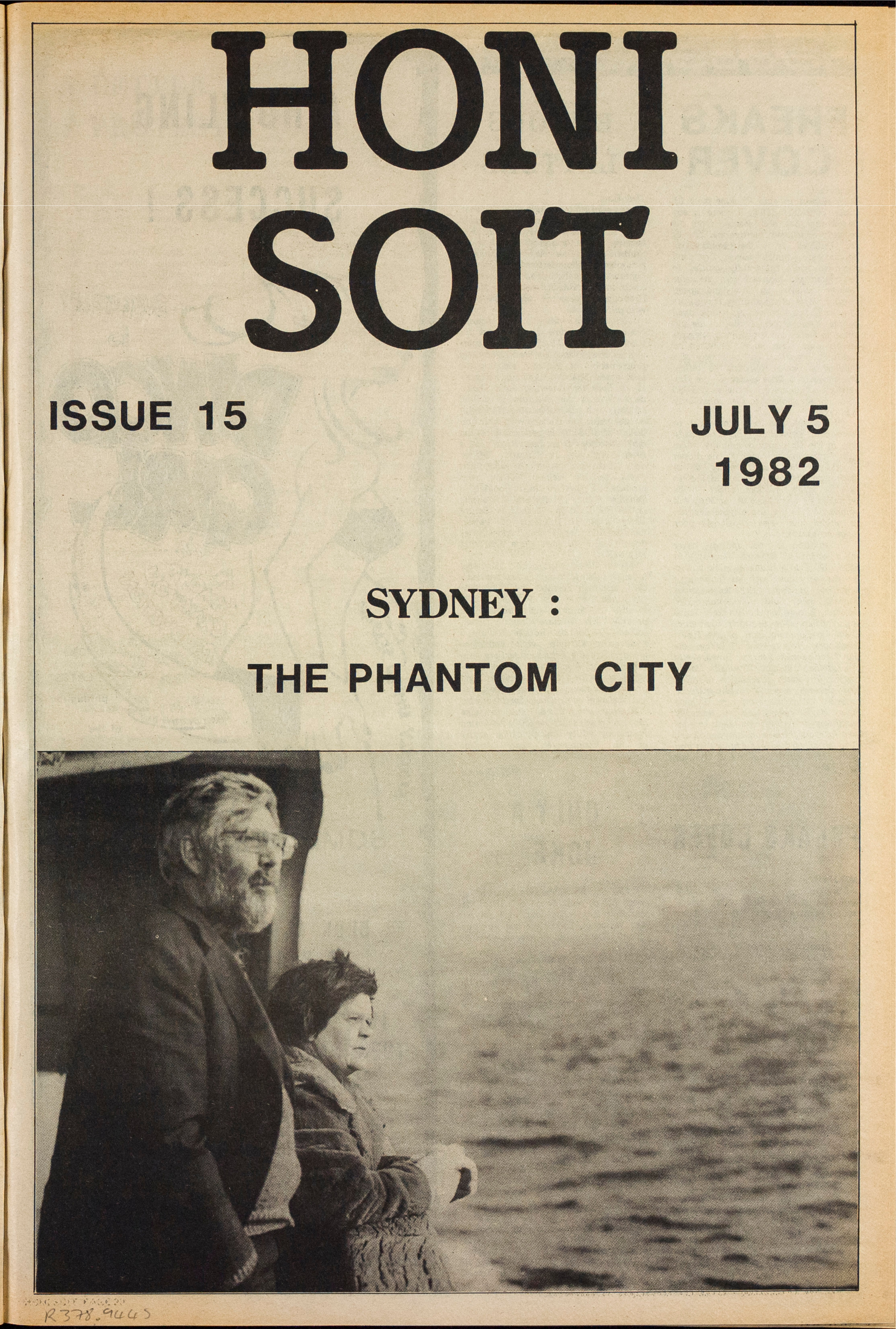 Honi Soit 1982 Issue 15