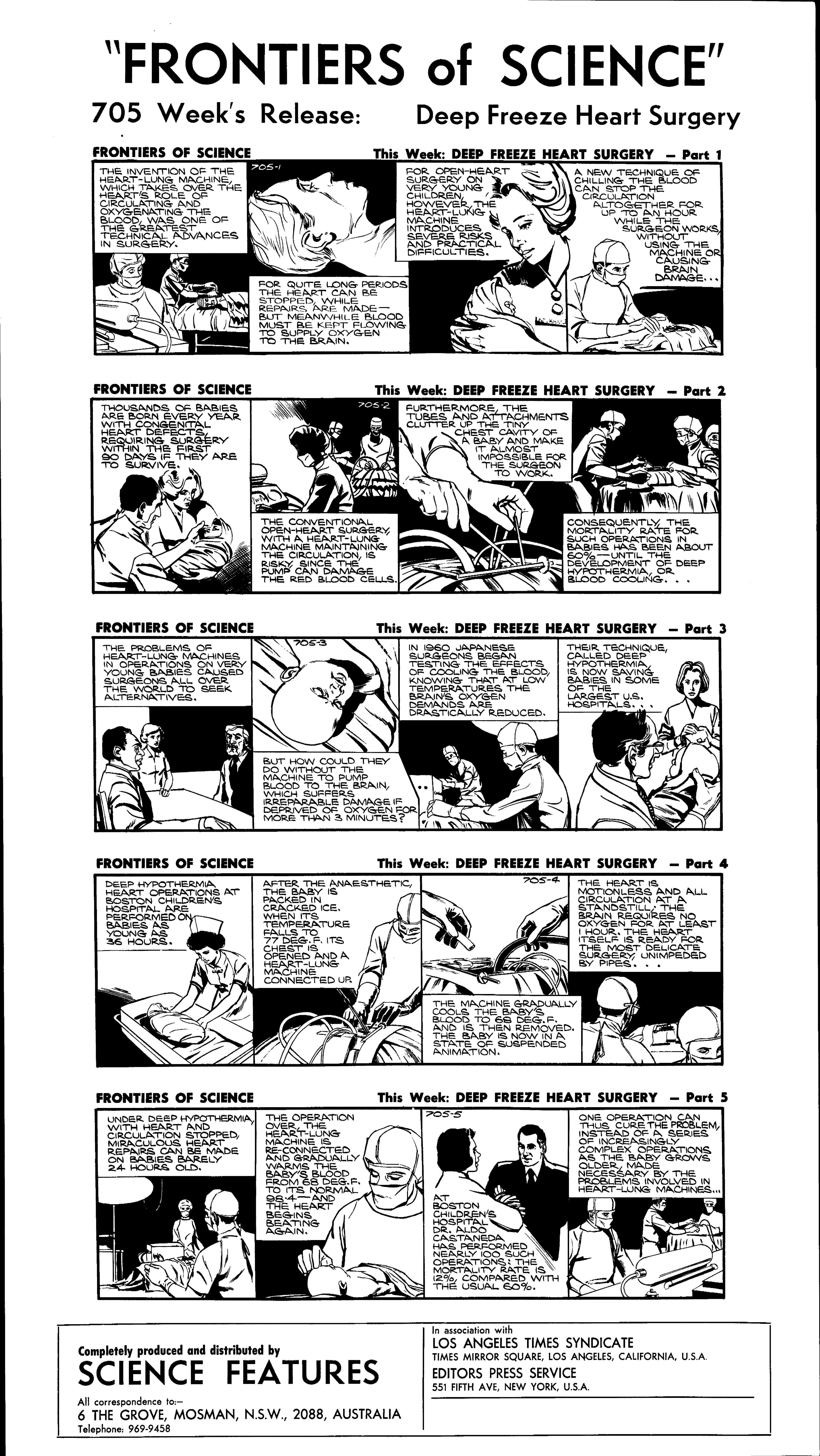 Deep-freeze heart surgery