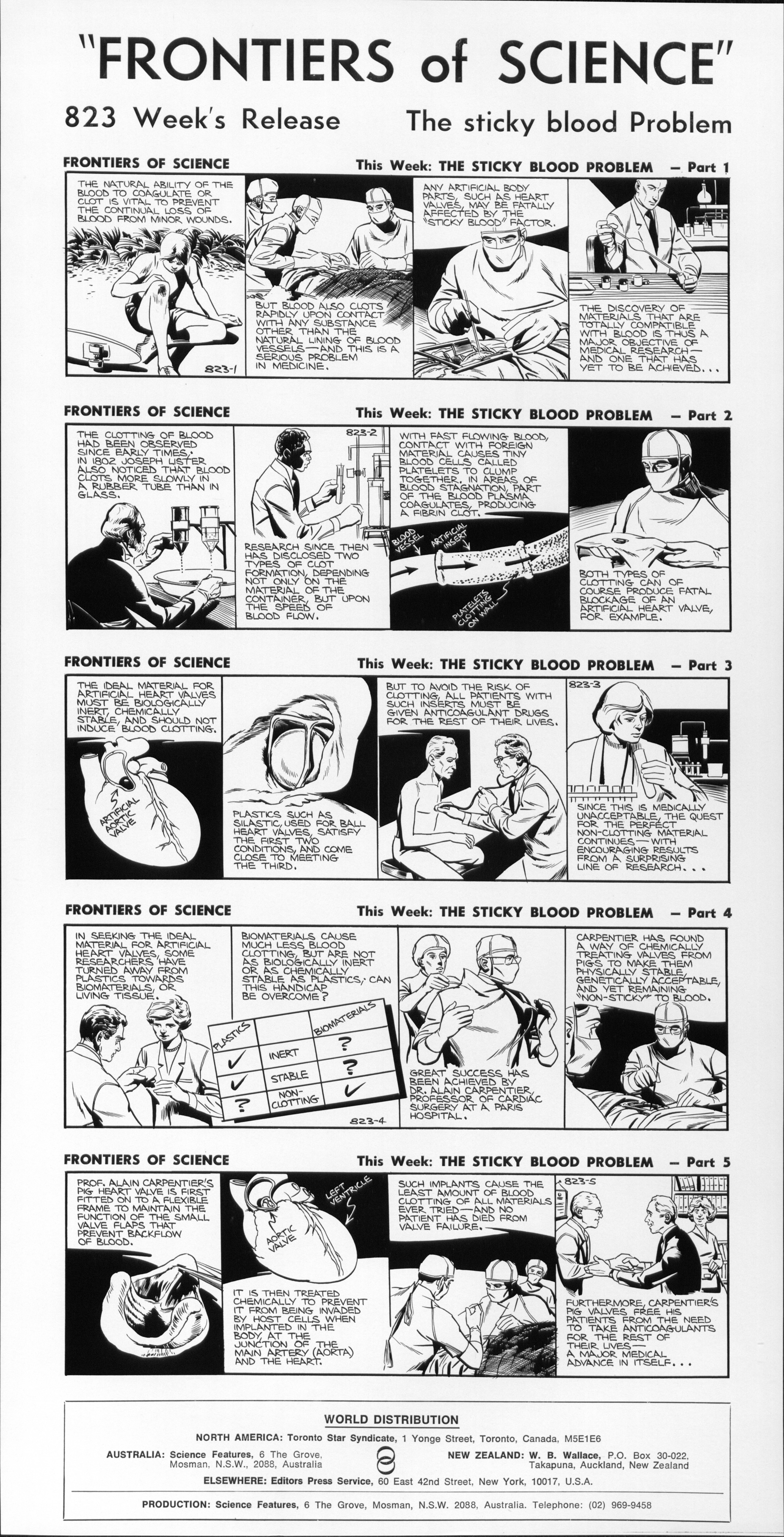 The sticky blood problem