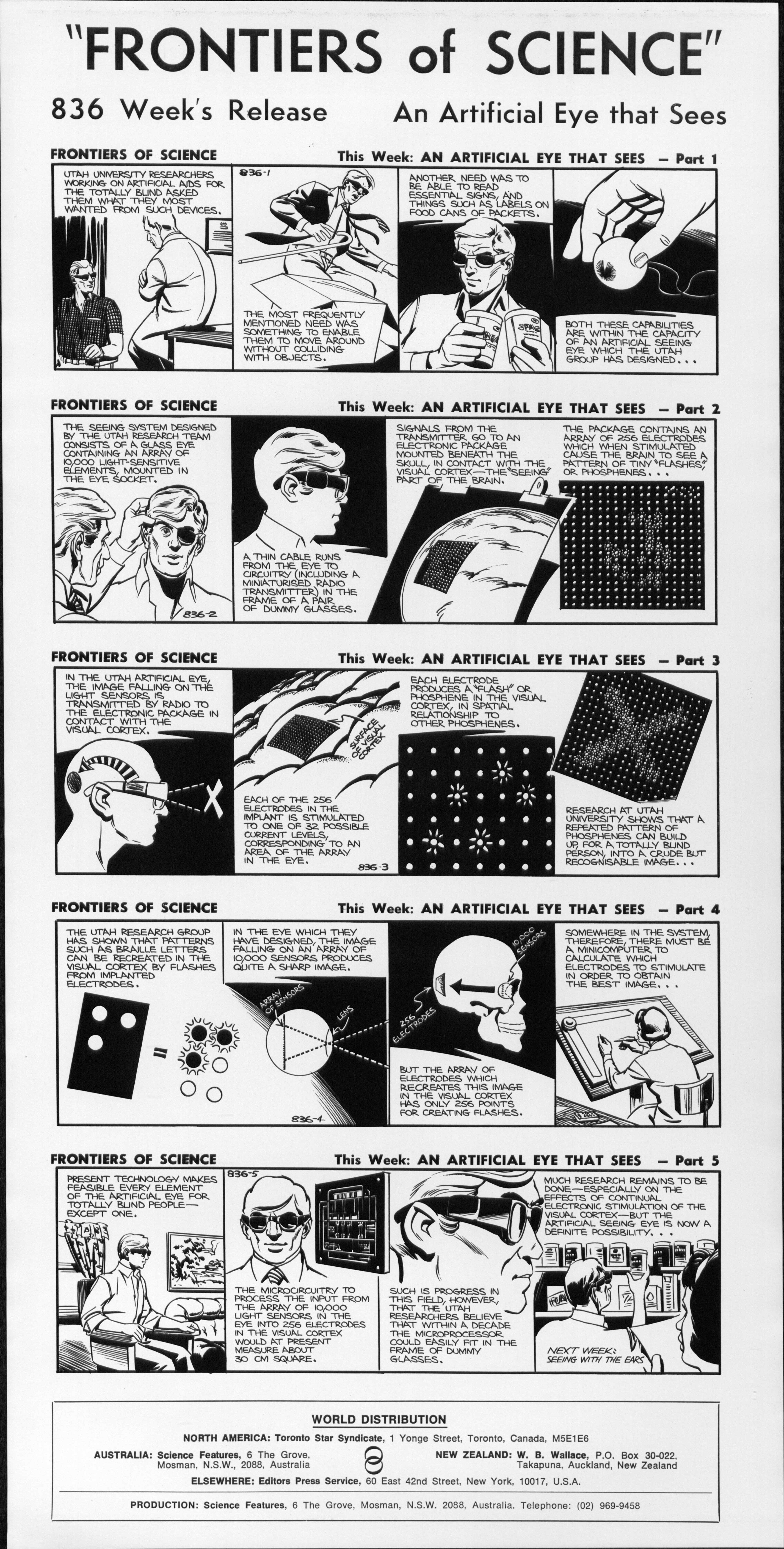 An artificial eye that sees