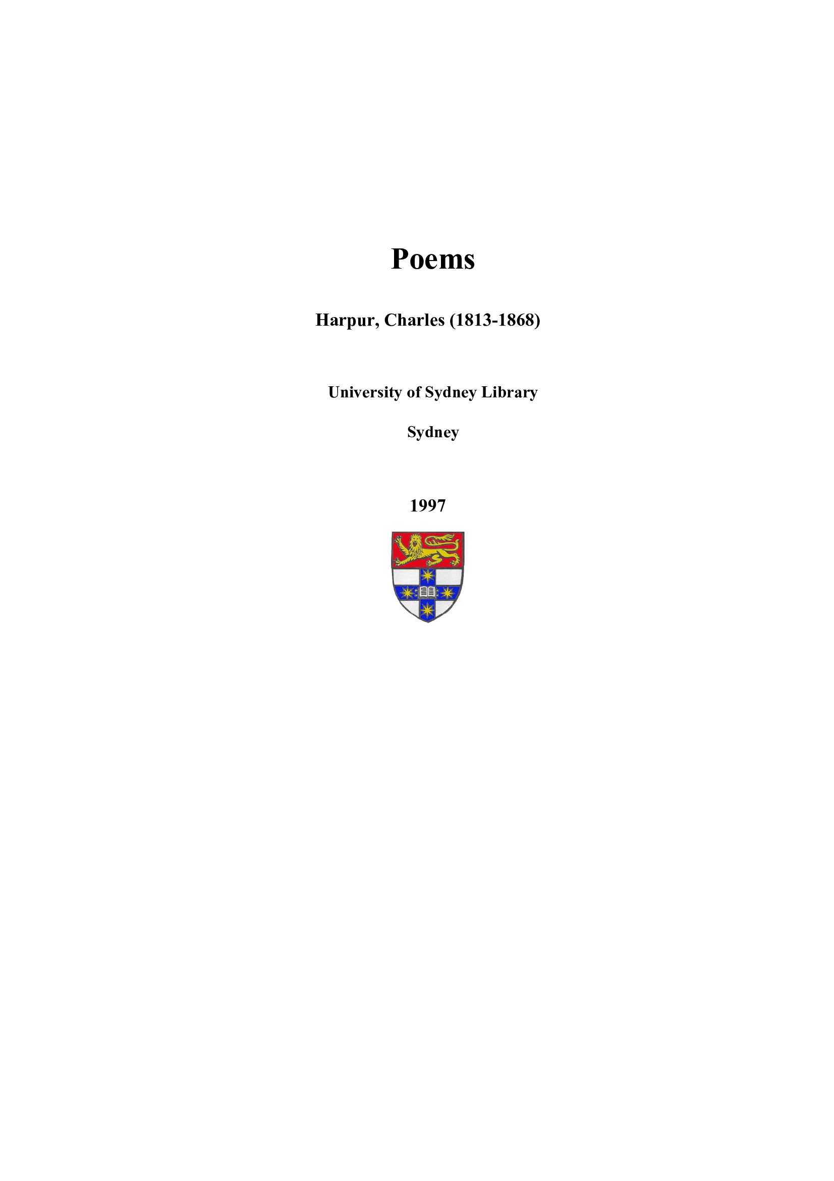 Poems&nbsp;