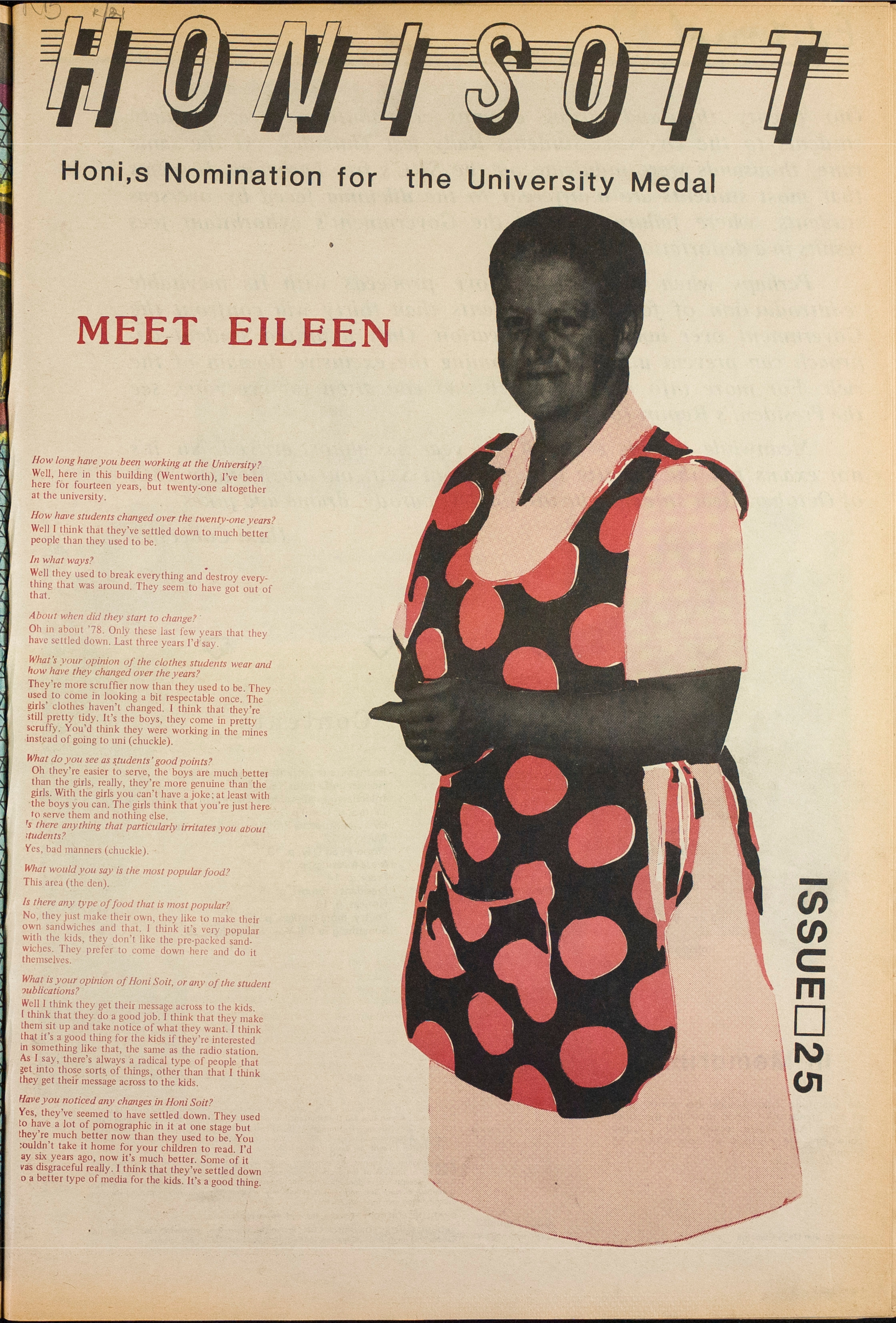 Honi Soit 1985 Issue 25