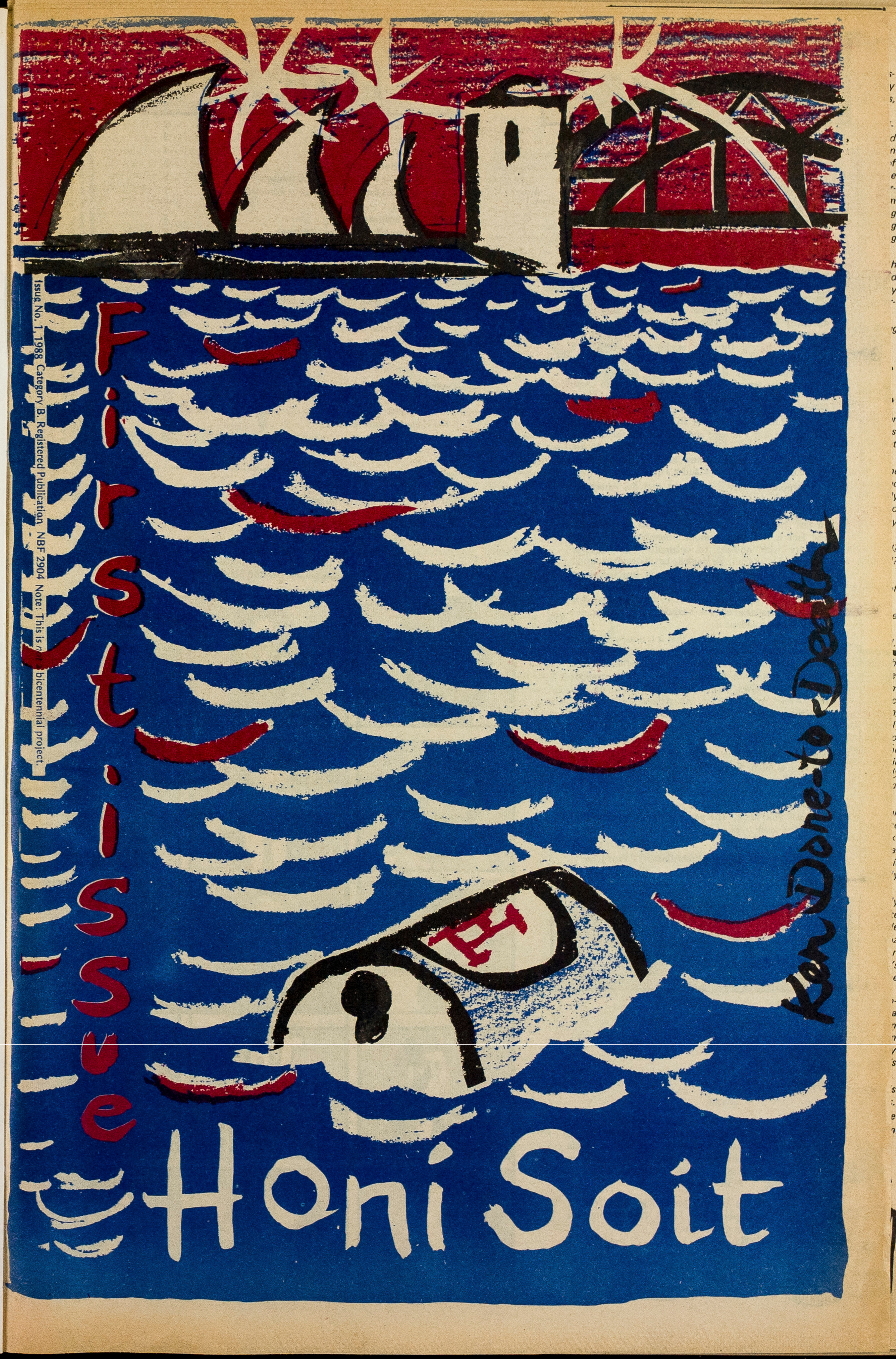 Honi Soit 1988 Issue 01