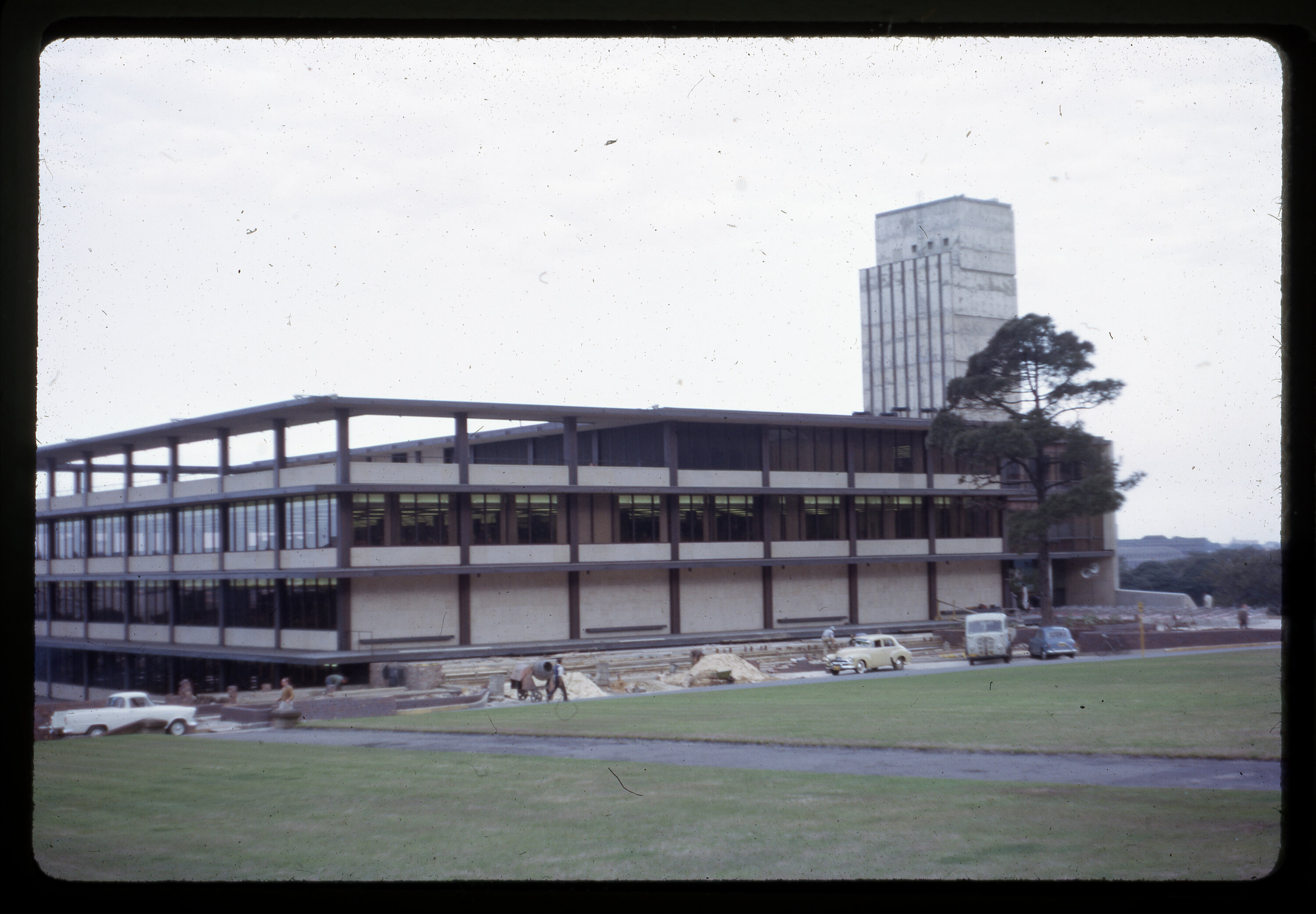 Fisher Library official opening day