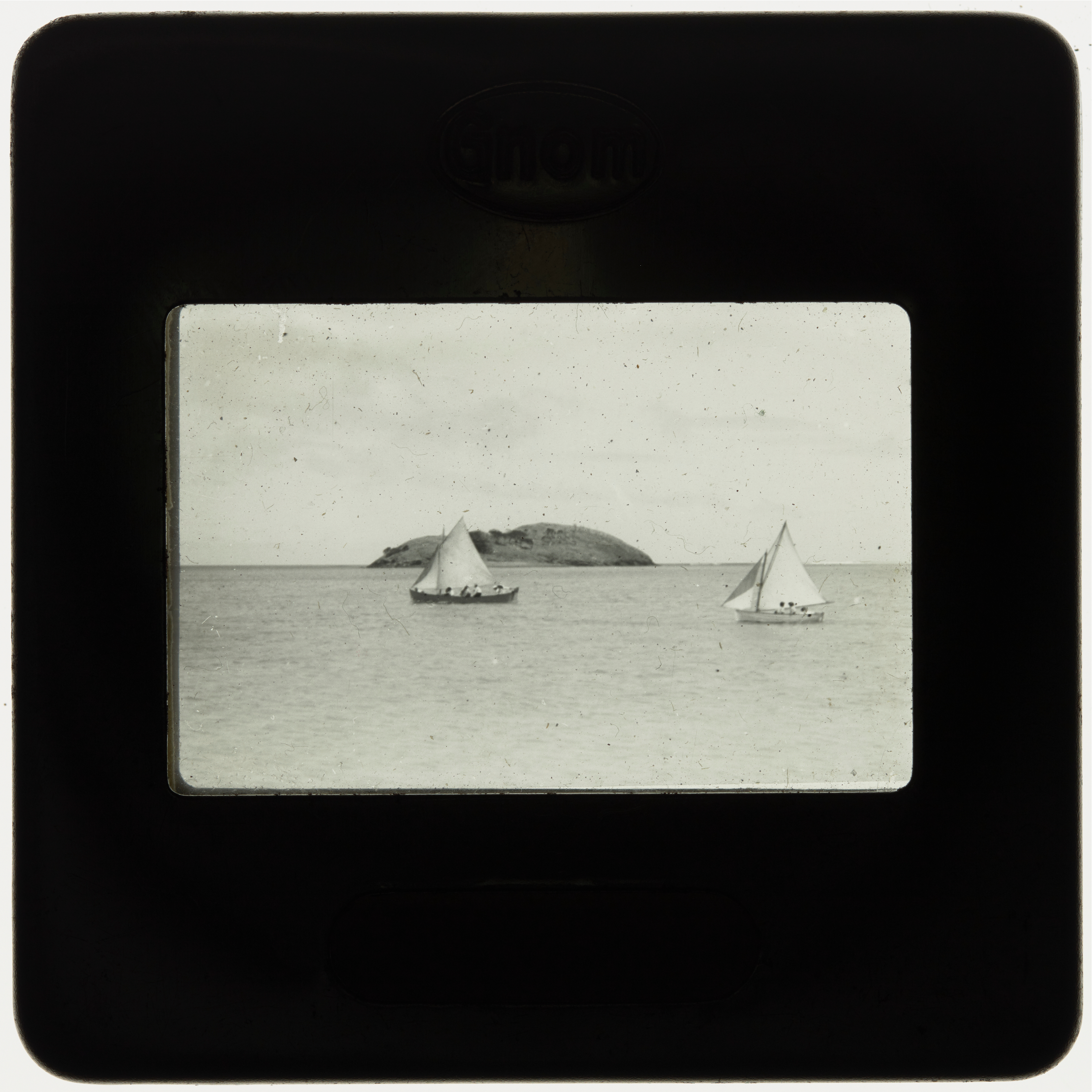 Sailboats by Blackburn Island, Lord Howe Island