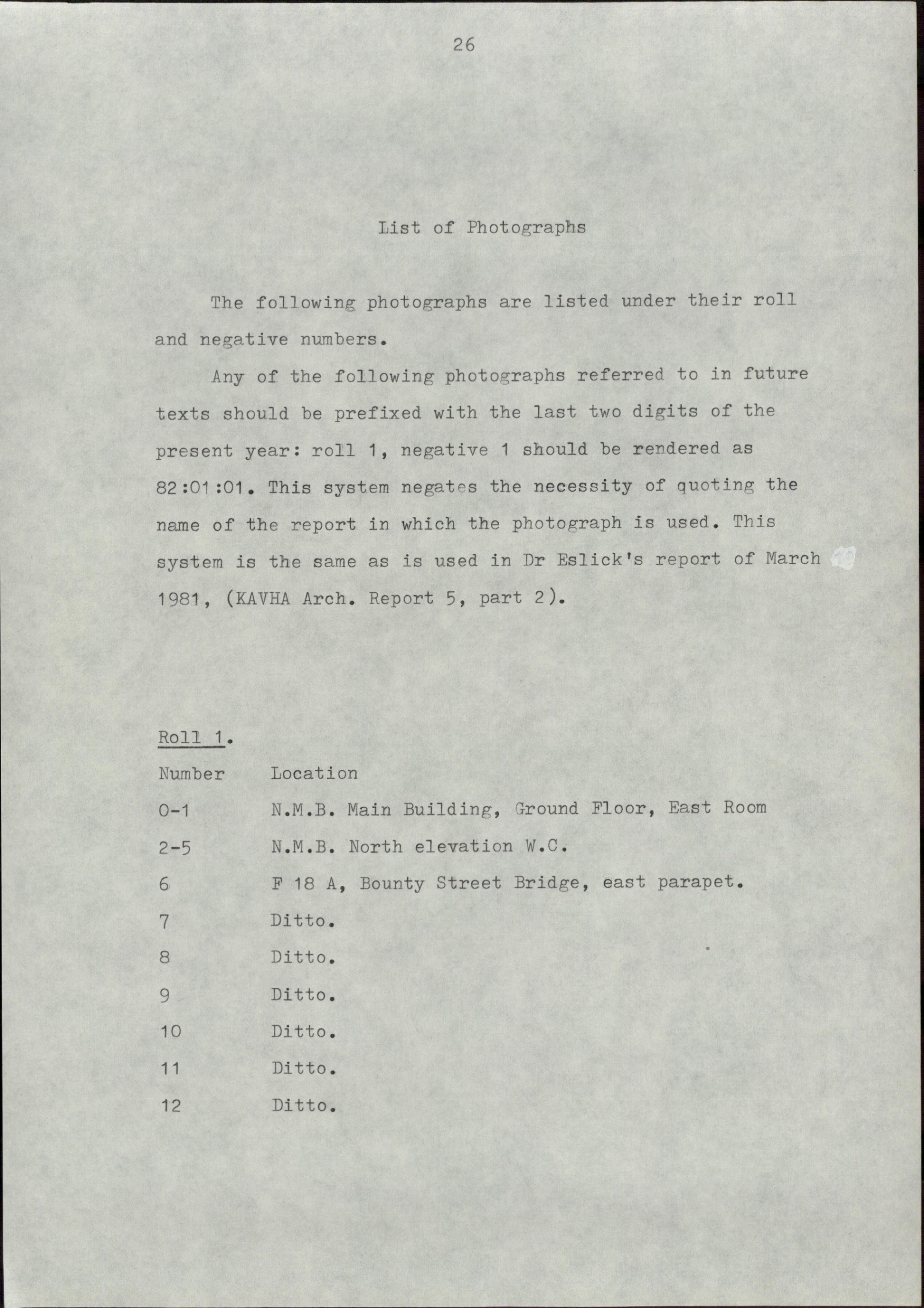 KAVHA Archaeological Report 5, Part 3. [Various Buildings, Norfolk Island] [Colour version 5 of 6 pdfs]