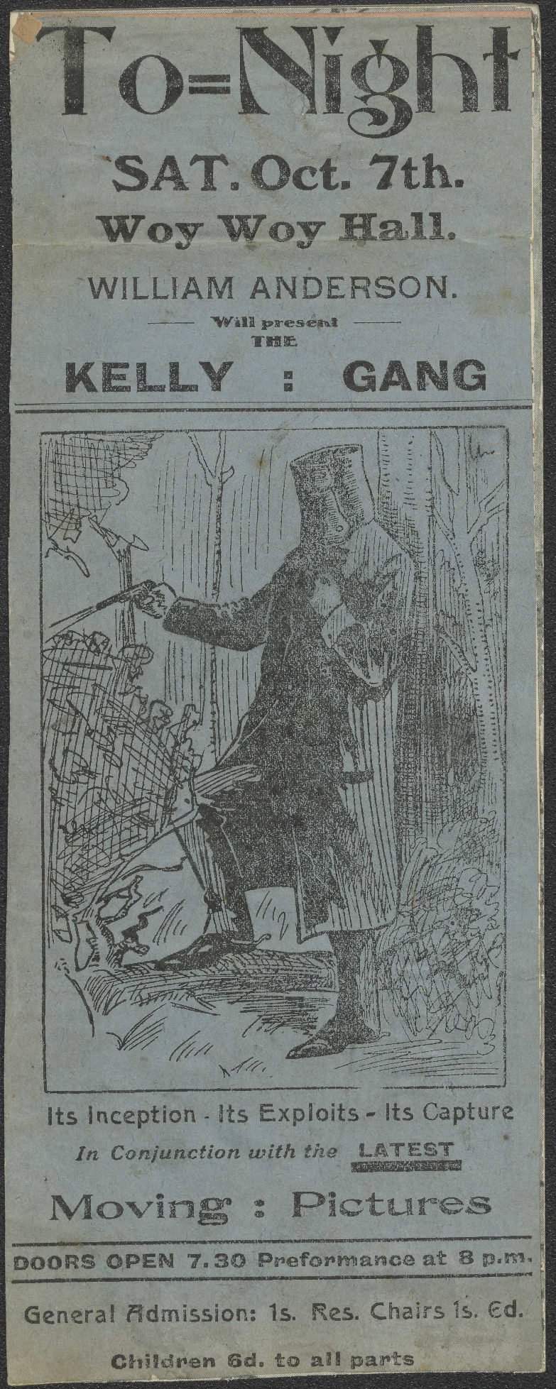 The Kelly gang broadsides