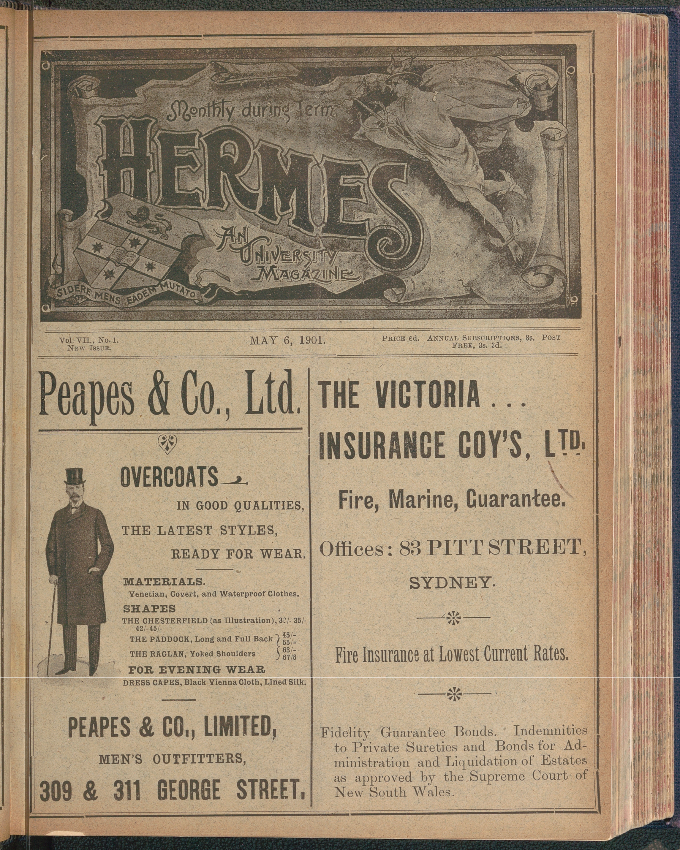Hermes 1901 Volume 7 Number 1