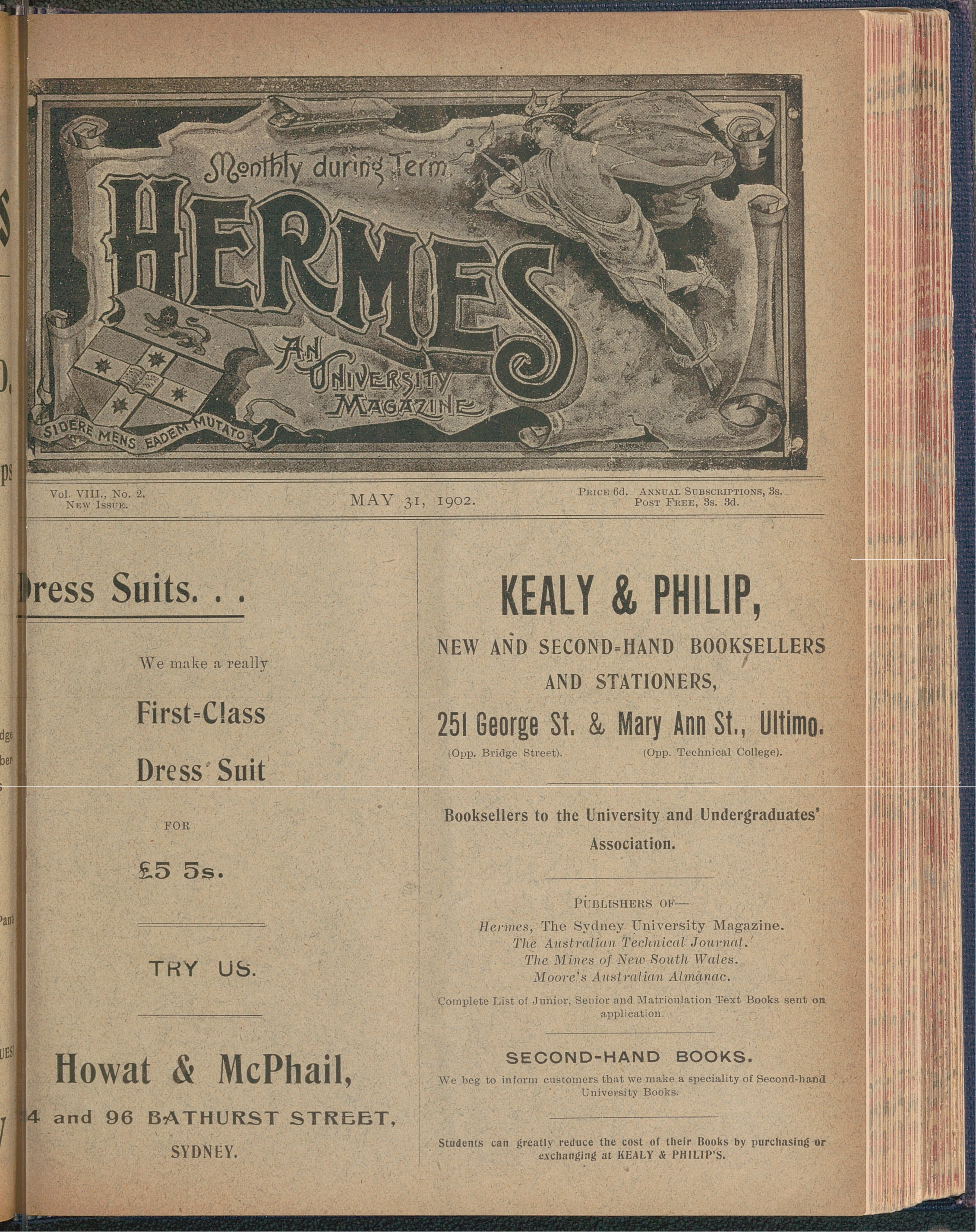 Hermes 1902 Volume 8 Number 2