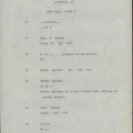 Norfolk Island Archaeological Documentation Report. East Side, Main Building. New Military Barracks. KAVHA Archaeology Report 6, Part 1. [Colour version 11 of 18 pdfs]