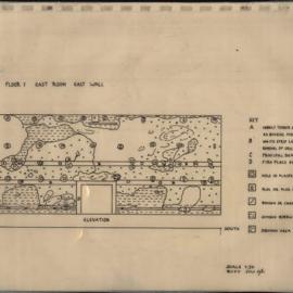 Norfolk Island Archaeological Documentation Report. East Side, Main Building. New Military Barracks. KAVHA Archaeology Report 6, Part 1. [Colour version 17 of 18 pdfs]