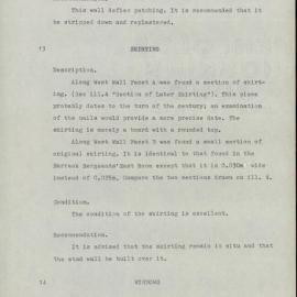 Norfolk Island Archaeological Documentation Report. East Side, Main Building. New Military Barracks. KAVHA Archaeology Report 6, Part 1. [Colour version 5 of 18 pdfs]