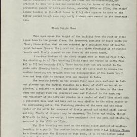 Hyde Park Barracks, Sydney. Report on the Internal Fabric. [Colour version 11 of 11 pdfs]