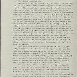 Hyde Park Barracks, Sydney. Report on the Internal Fabric. [Colour version 7 of 11 pdfs]