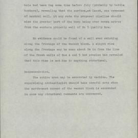 Norfolk Island Archaeological Investigation of Route of Proposed Underground Pipework. KAVHA Archaeology Report 7, Part 1. [Colour version 6 of 14 pdfs]