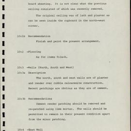 Commissariat Store (All Saints). KAVHA Archaeology Report 10, Part 1. [Norfolk Island] [Colour version 10 of 18 pdfs]