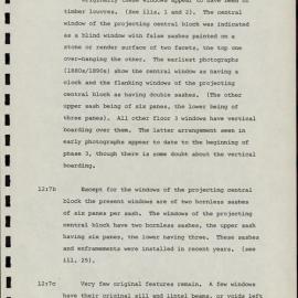 Commissariat Store (All Saints). KAVHA Archaeology Report 10, Part 1. [Norfolk Island] [Colour version 12 of 18 pdfs]