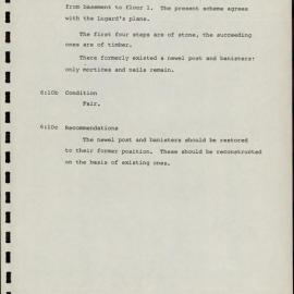 Commissariat Store (All Saints). KAVHA Archaeology Report 10, Part 1. [Norfolk Island] [Colour version 8 of 18 pdfs]