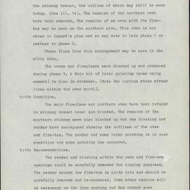 New Military Barracks, Officers' Outbuilding. KAVHA Archaeology Report 9, Part 1. [Norfolk Island] [Colour version 6 of 14 pdfs]