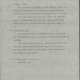 N.M.B. Officers' Outbuilding. KAVHA Archaeological Report 9, Part 2. [Norfolk Island] [Colour version 4 of 8 pdfs]