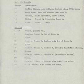 Royal Engineer's Office and Stables. KAVHA Archaeology Report 8, Part 1. [Norfolk Island] [Colour version 9 of 14 pdfs]