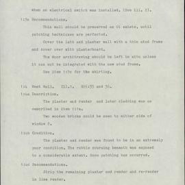 Royal Engineer's Office. KAVHA Archaeology Report 8, Part 3. [Norfolk Island] [Colour version 2 of 4 pdfs]