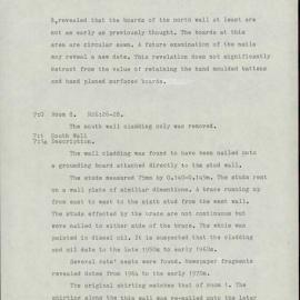 Royal Engineer's Office. KAVHA Archaeology Report 8, Part 3. [Norfolk Island] [Colour version 3 of 4 pdfs]